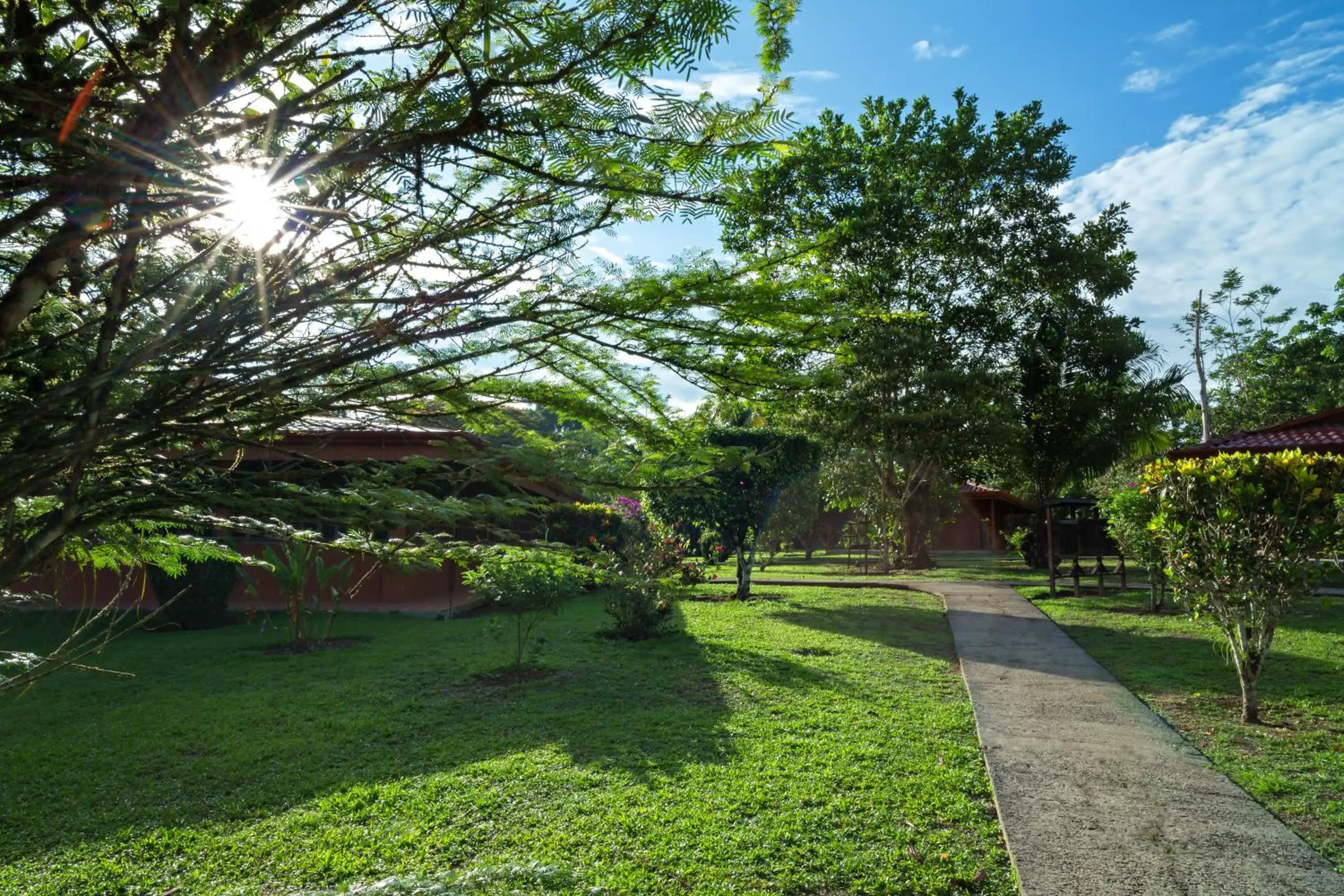 Garden in Natural Lodge Caño Negro