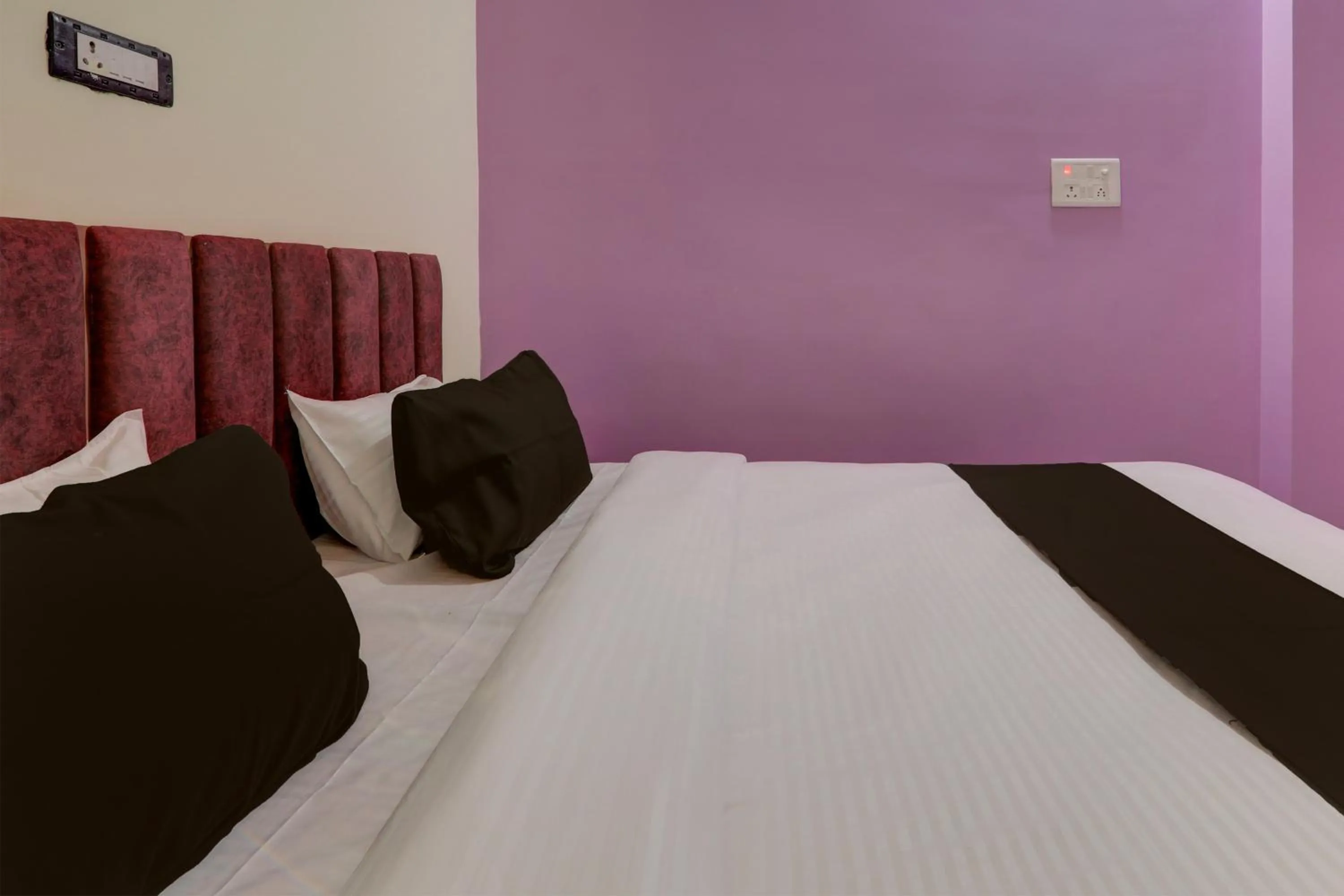 Bedroom, Bed in Hotel O Krishna guest house and restaurant