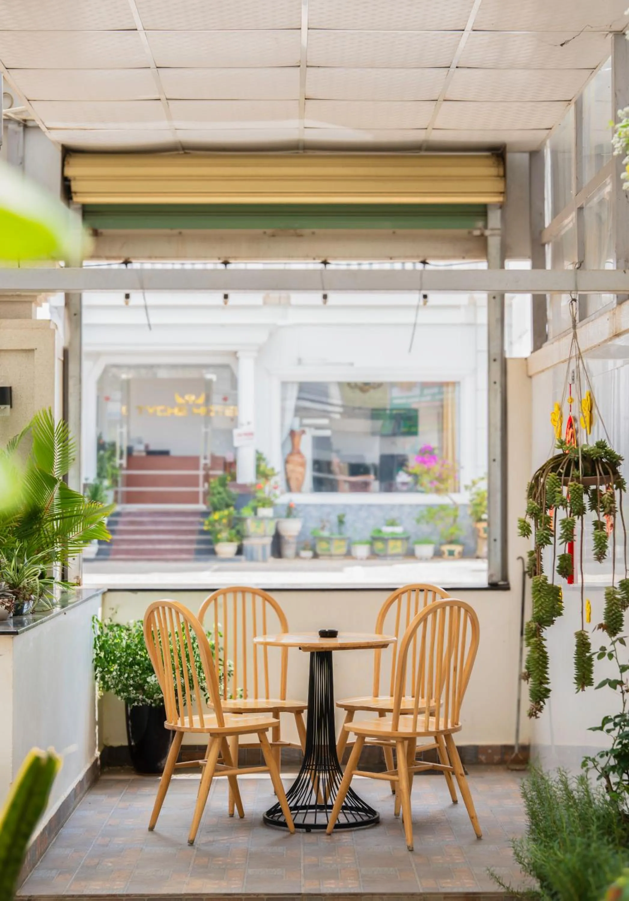 Patio in Nhý Villa Đà Lạt Review