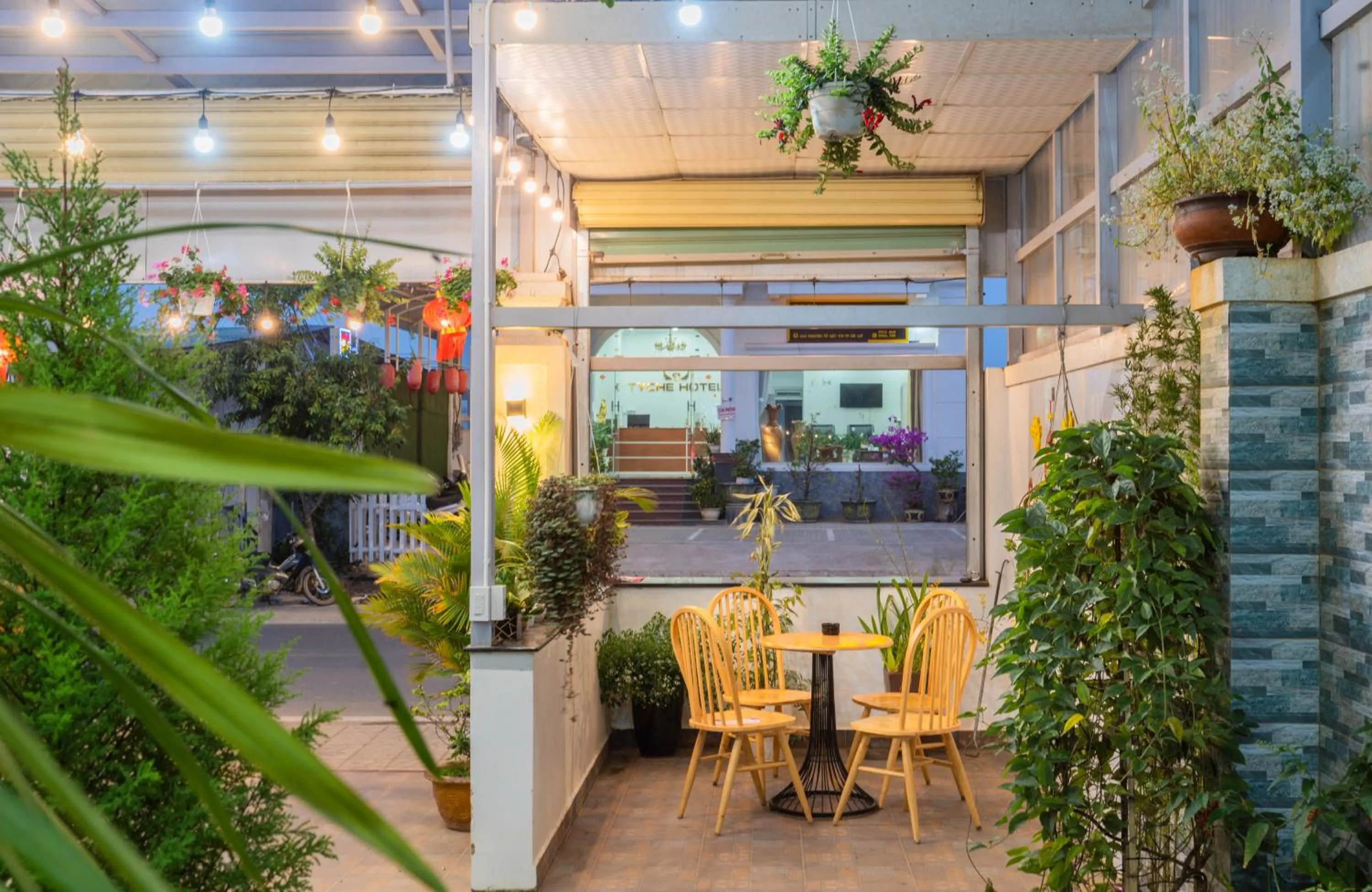 Patio in Nhý Villa Đà Lạt Review