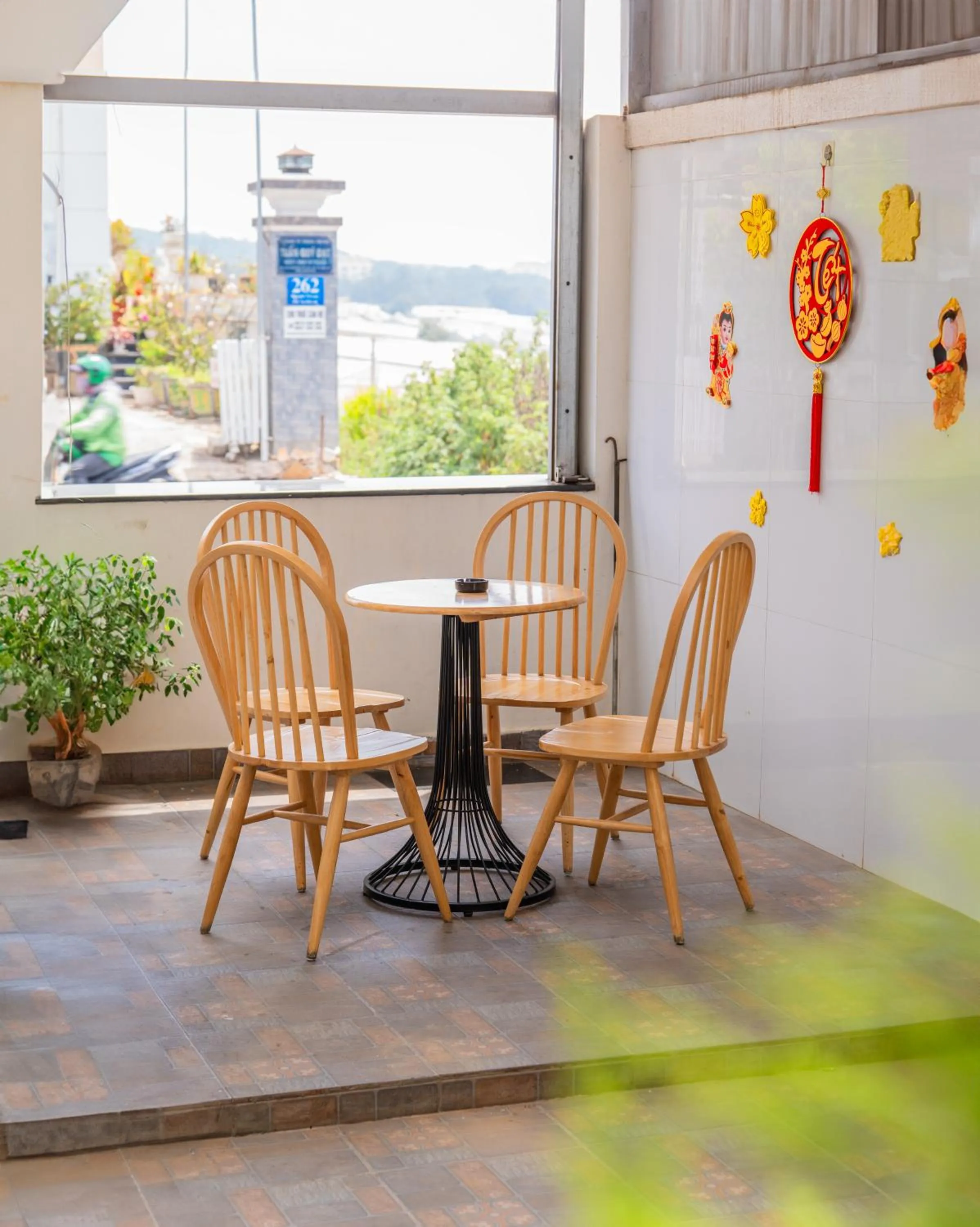 Patio in Nhý Villa Đà Lạt Review