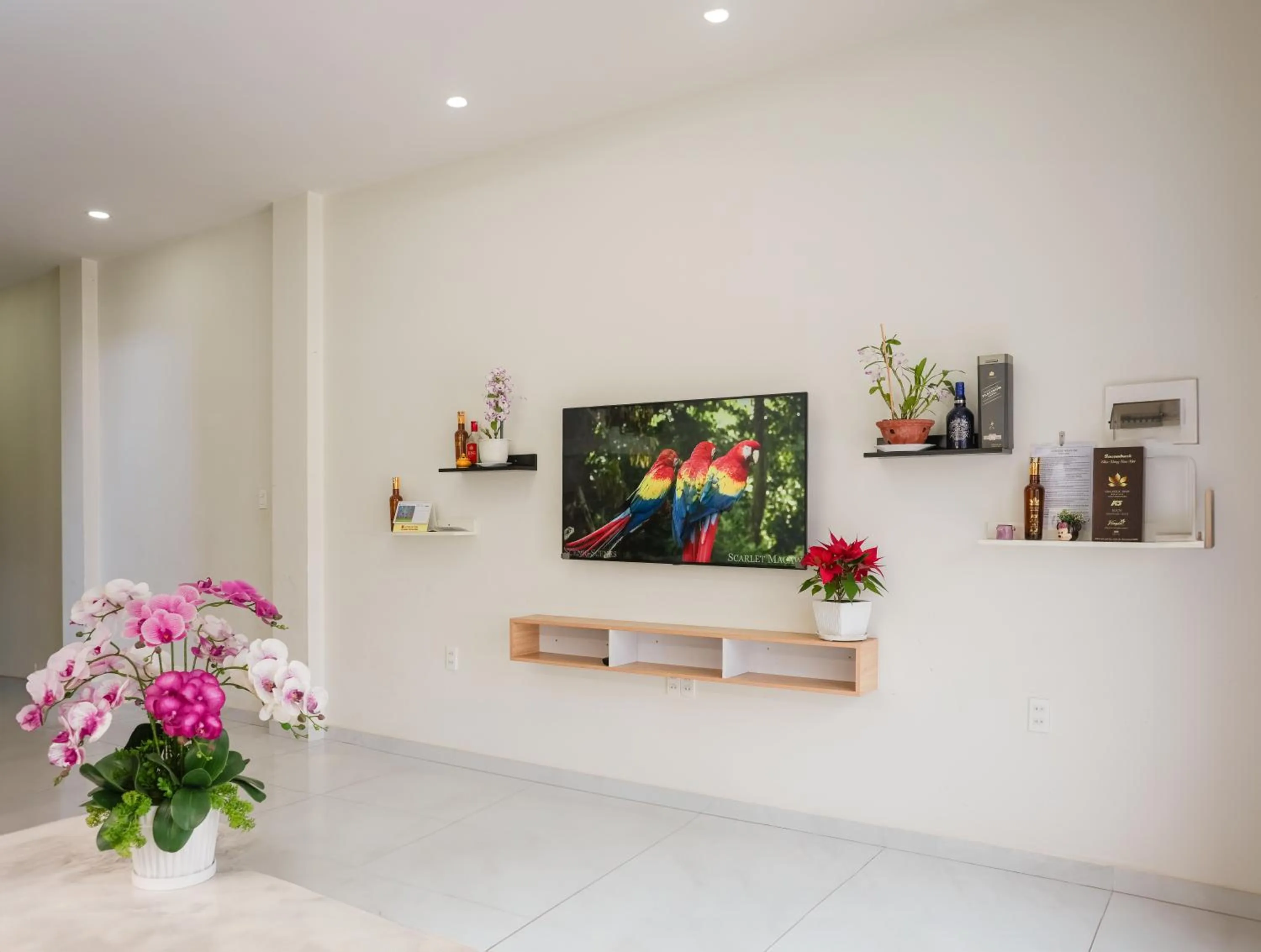 TV and multimedia in Nhý Villa Đà Lạt Review