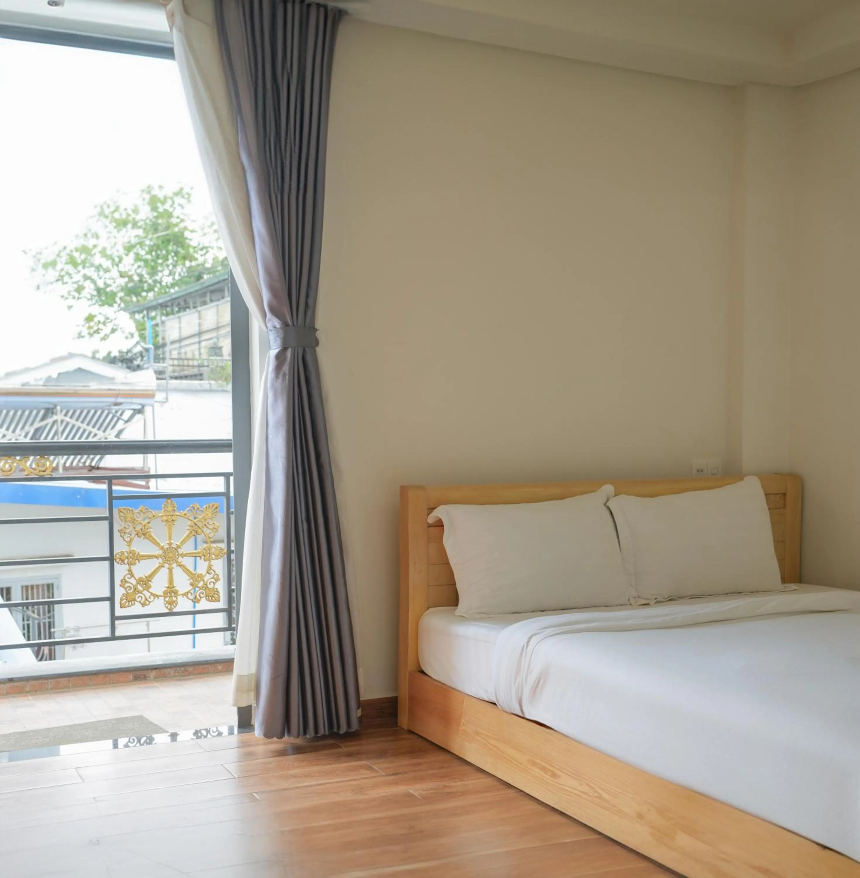 Bed in Nhý Villa Đà Lạt Review