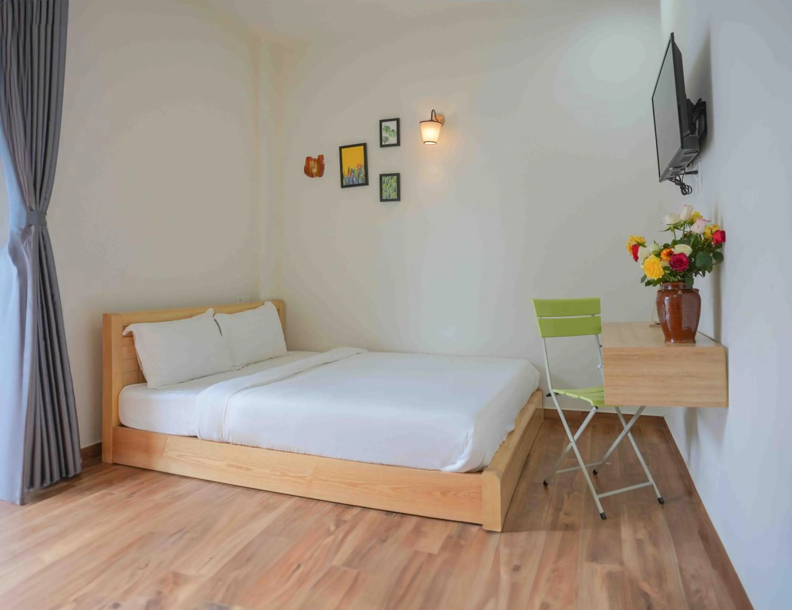 Bed in Nhý Villa Đà Lạt Review