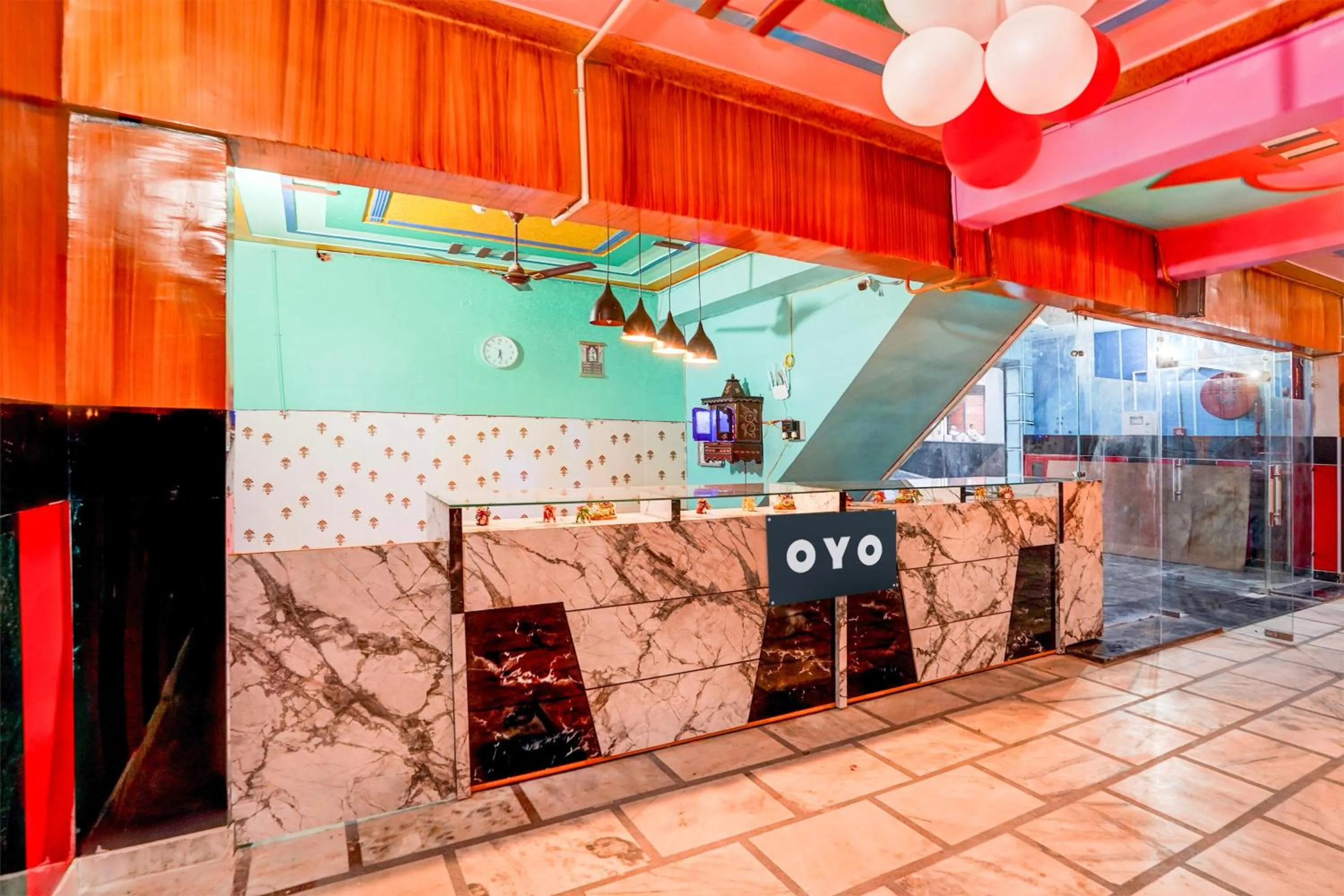 Lobby or reception in Hotel O HALDIRAMA HOTEL AND RESTAURANT