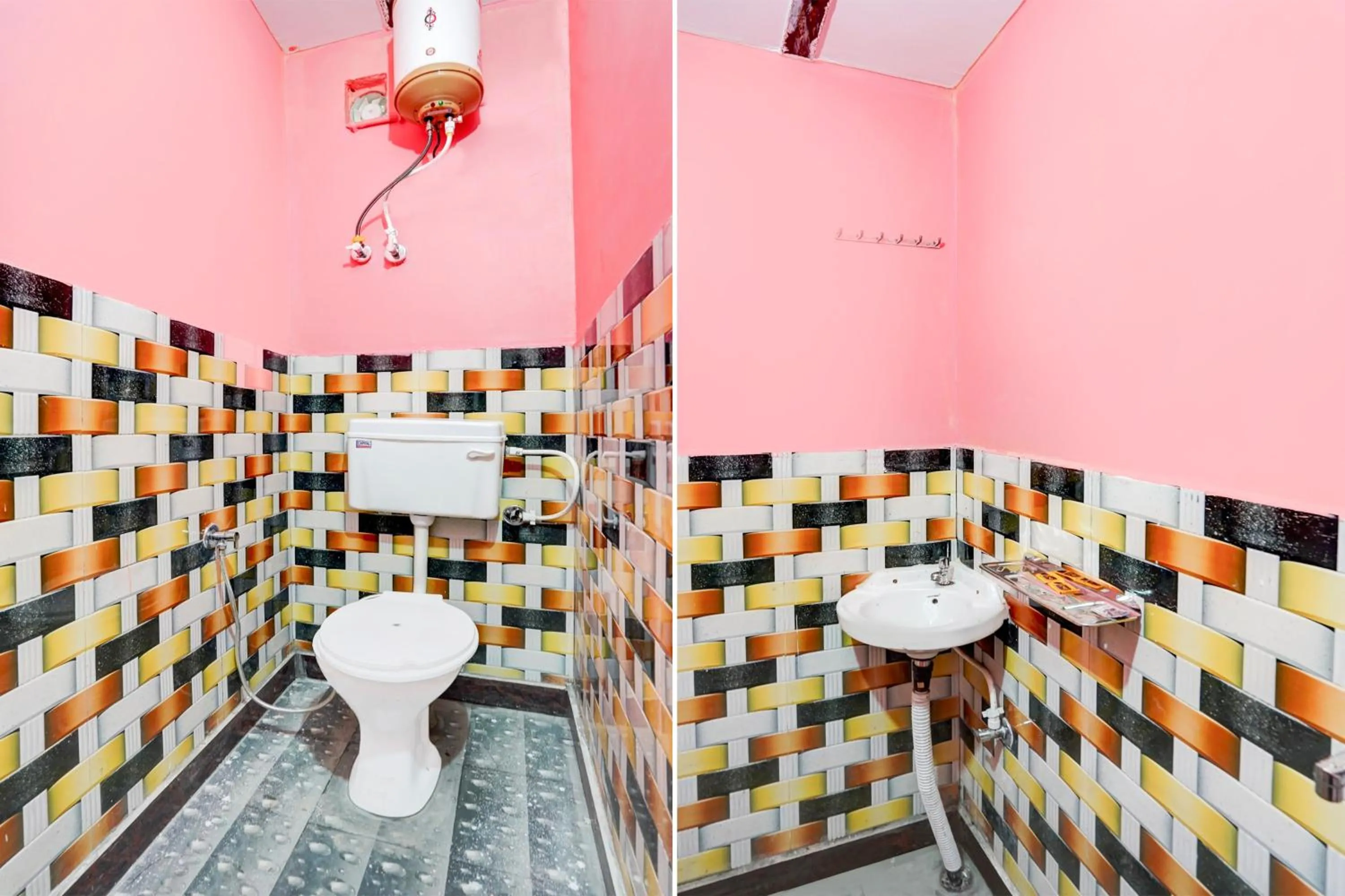 Bathroom in Hotel O HALDIRAMA HOTEL AND RESTAURANT
