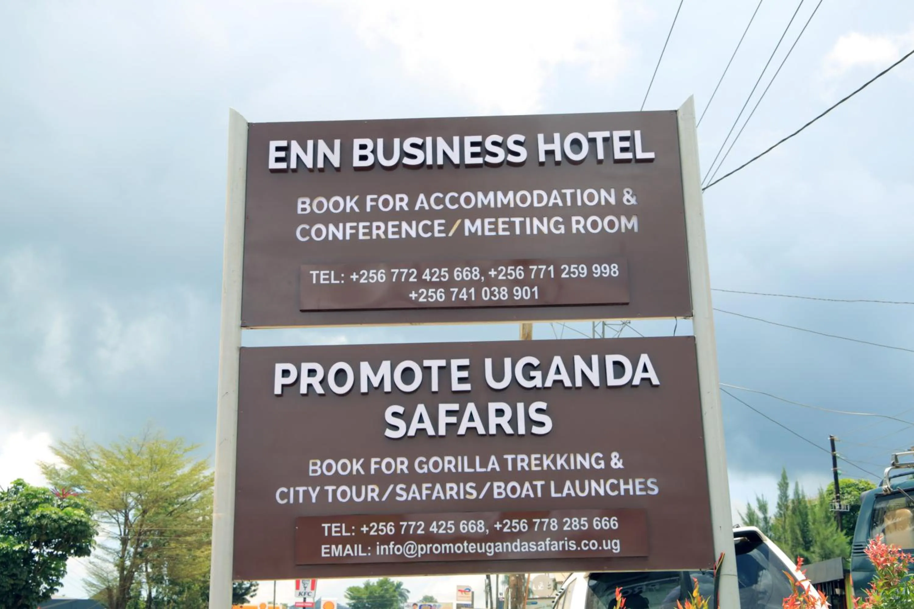 Property building in ENN Business Hotel