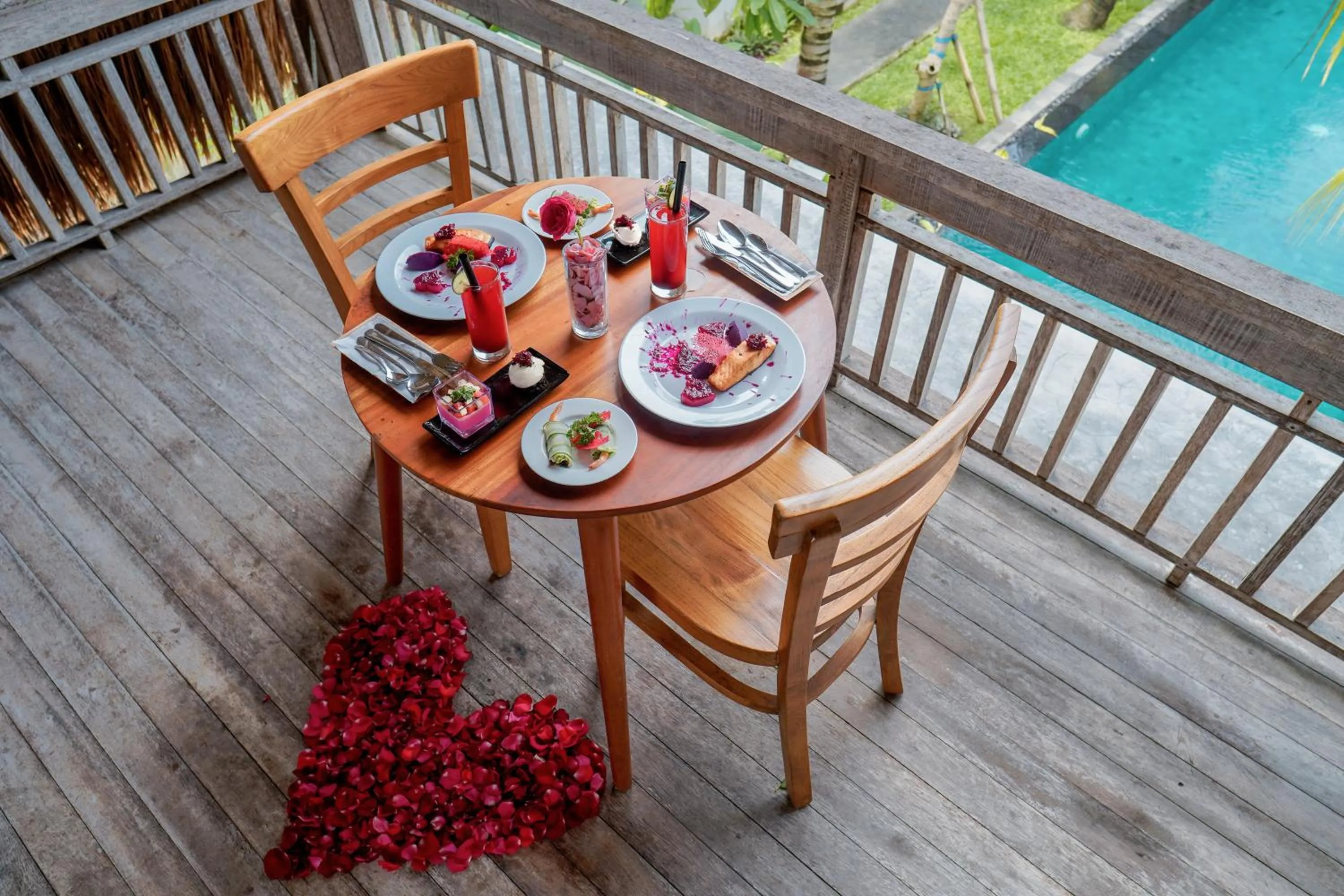 Patio in Sunrise Suite Seminyak by ARM Hospitality