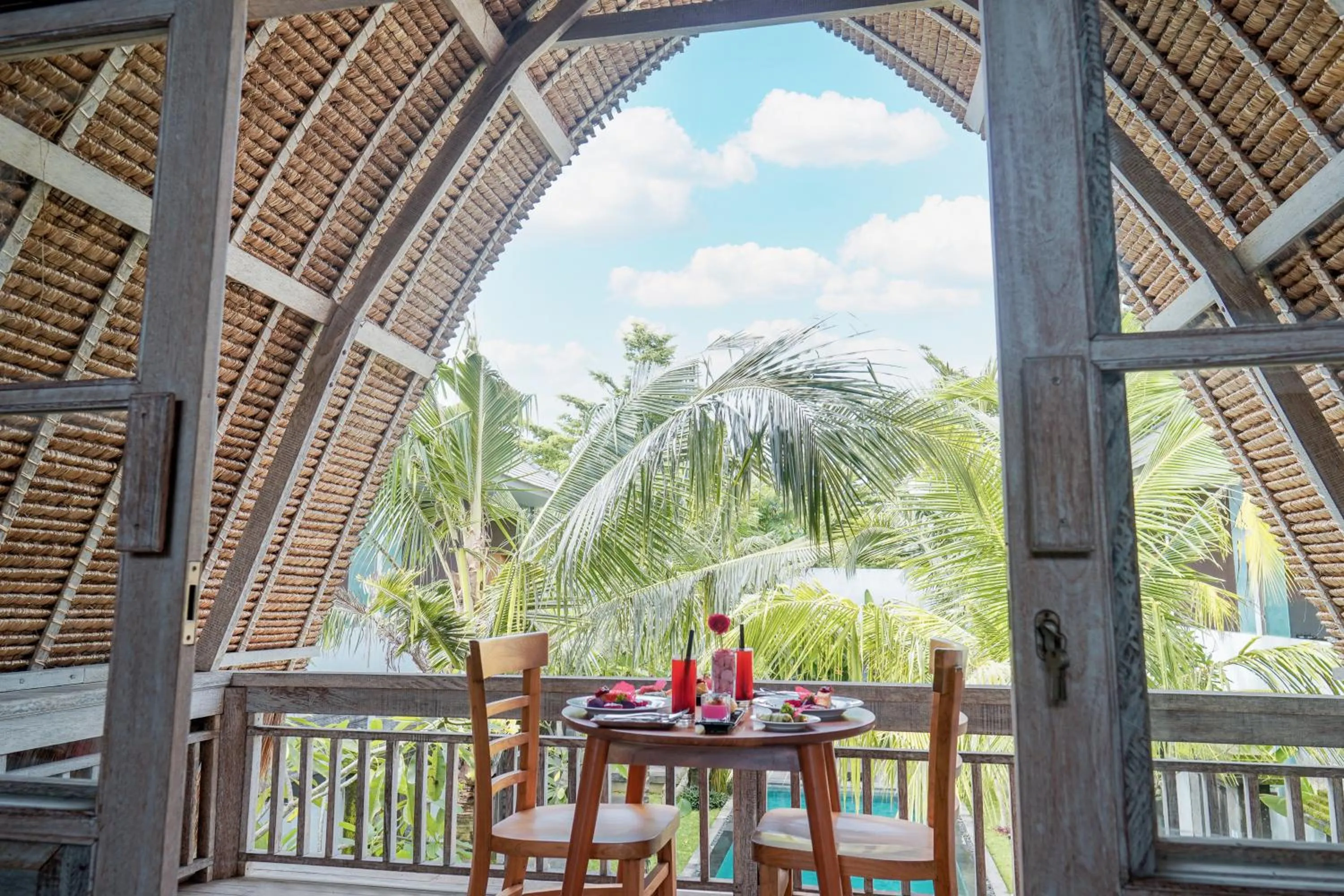 Patio in Sunrise Suite Seminyak by ARM Hospitality
