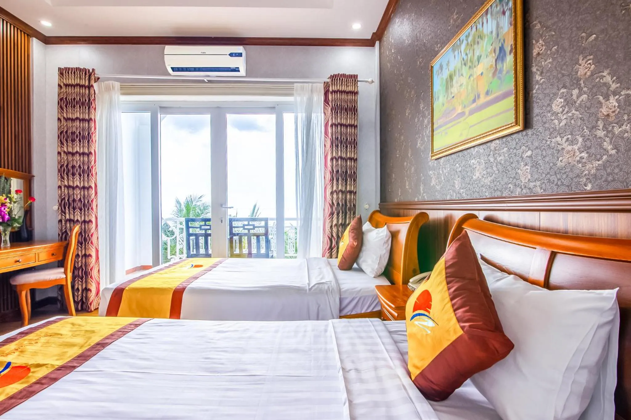 Property building, Bed in Sun Viet Resort Phu Quoc