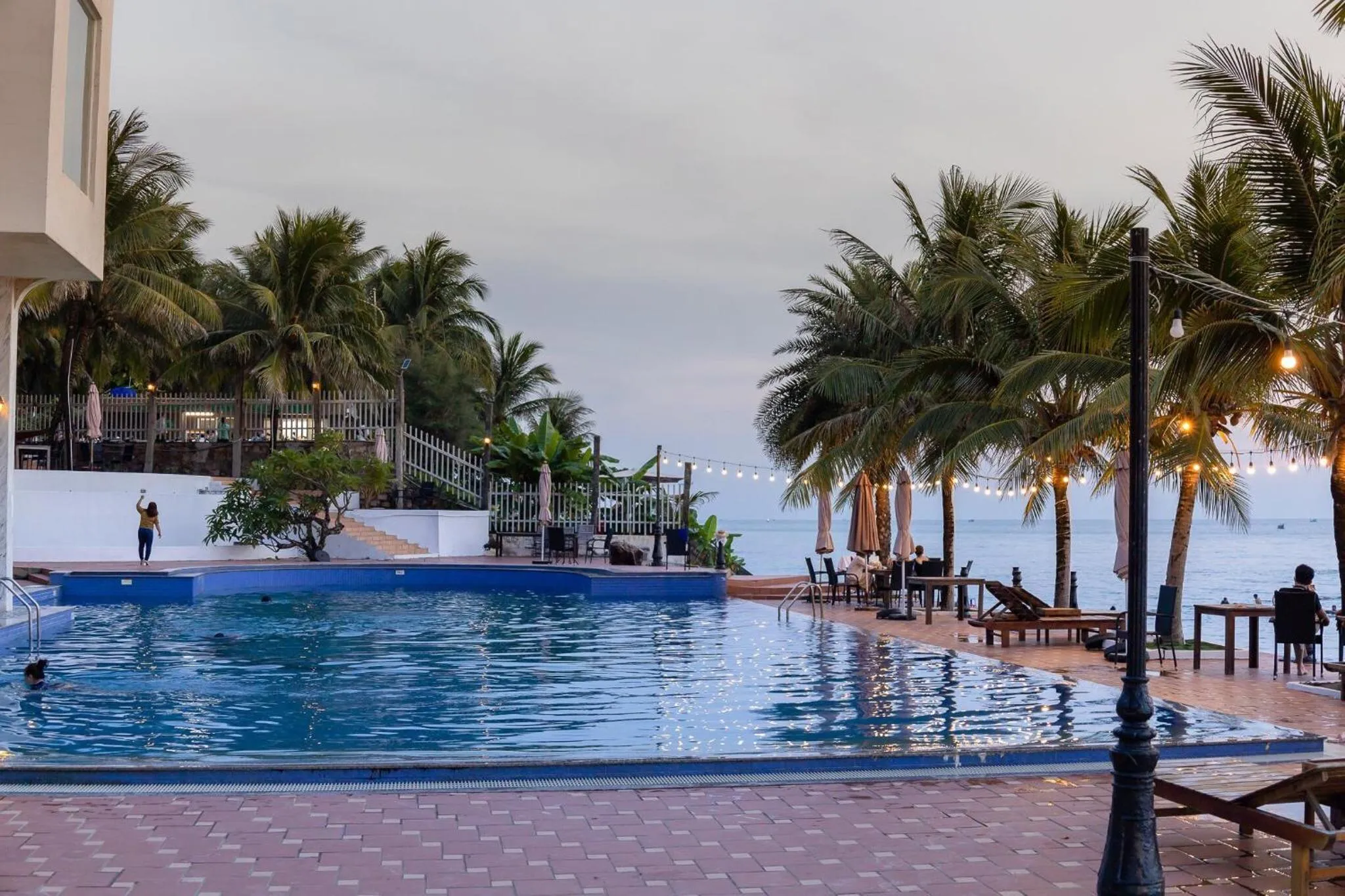 Swimming pool in Sun Viet Resort Phu Quoc