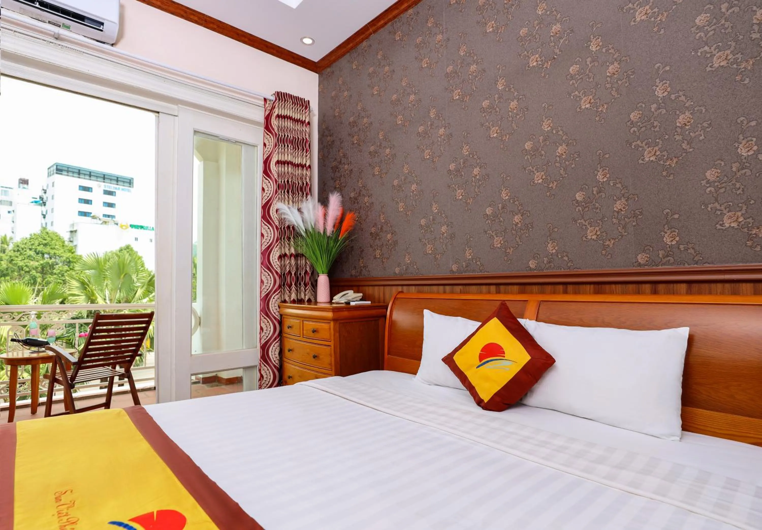 Bedroom, Bed in Sun Viet Resort Phu Quoc