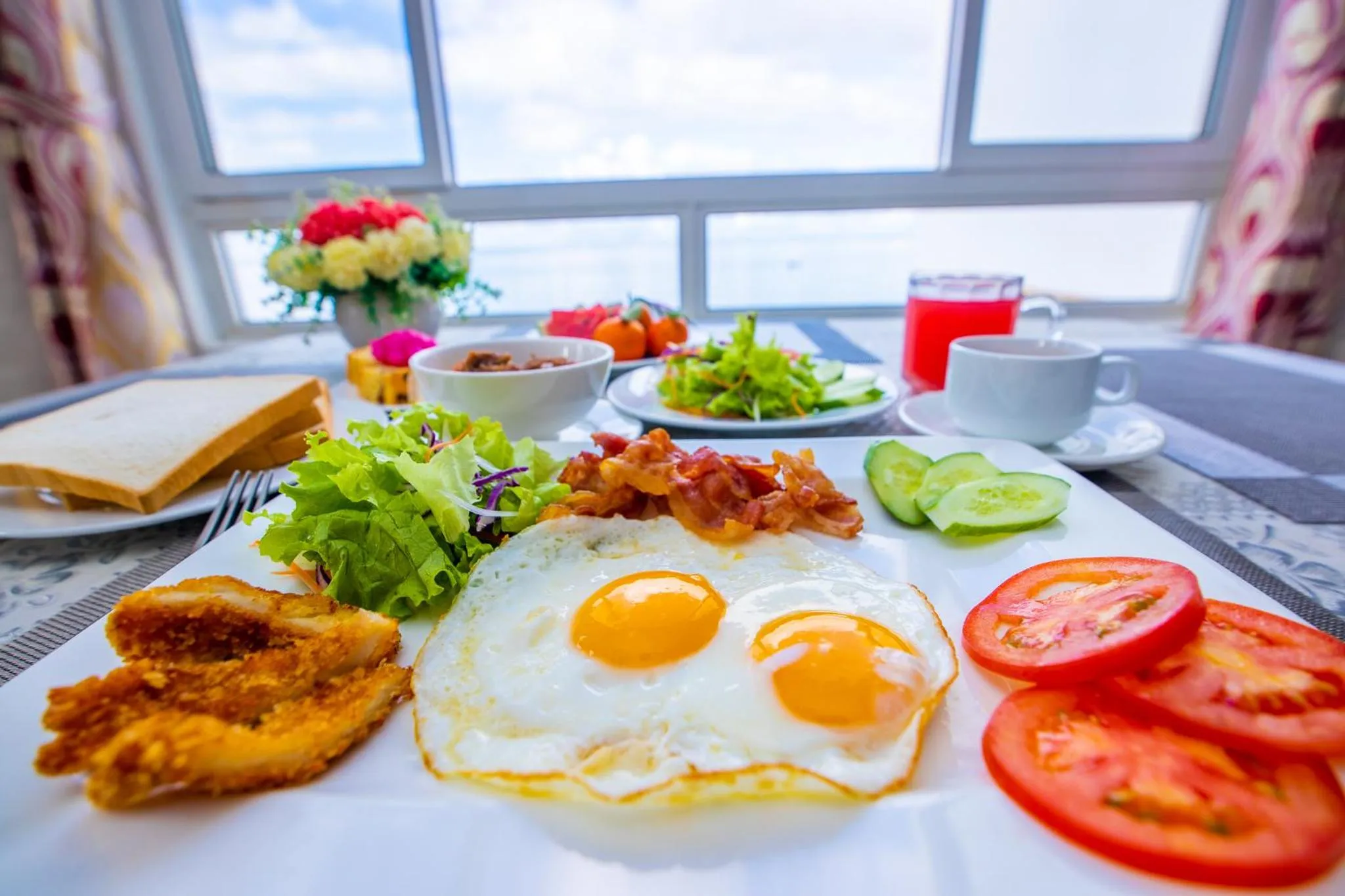 Breakfast in Sun Viet Resort Phu Quoc