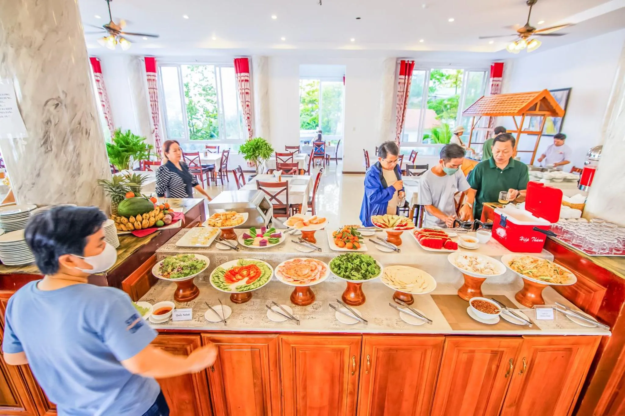 Breakfast in Sun Viet Resort Phu Quoc