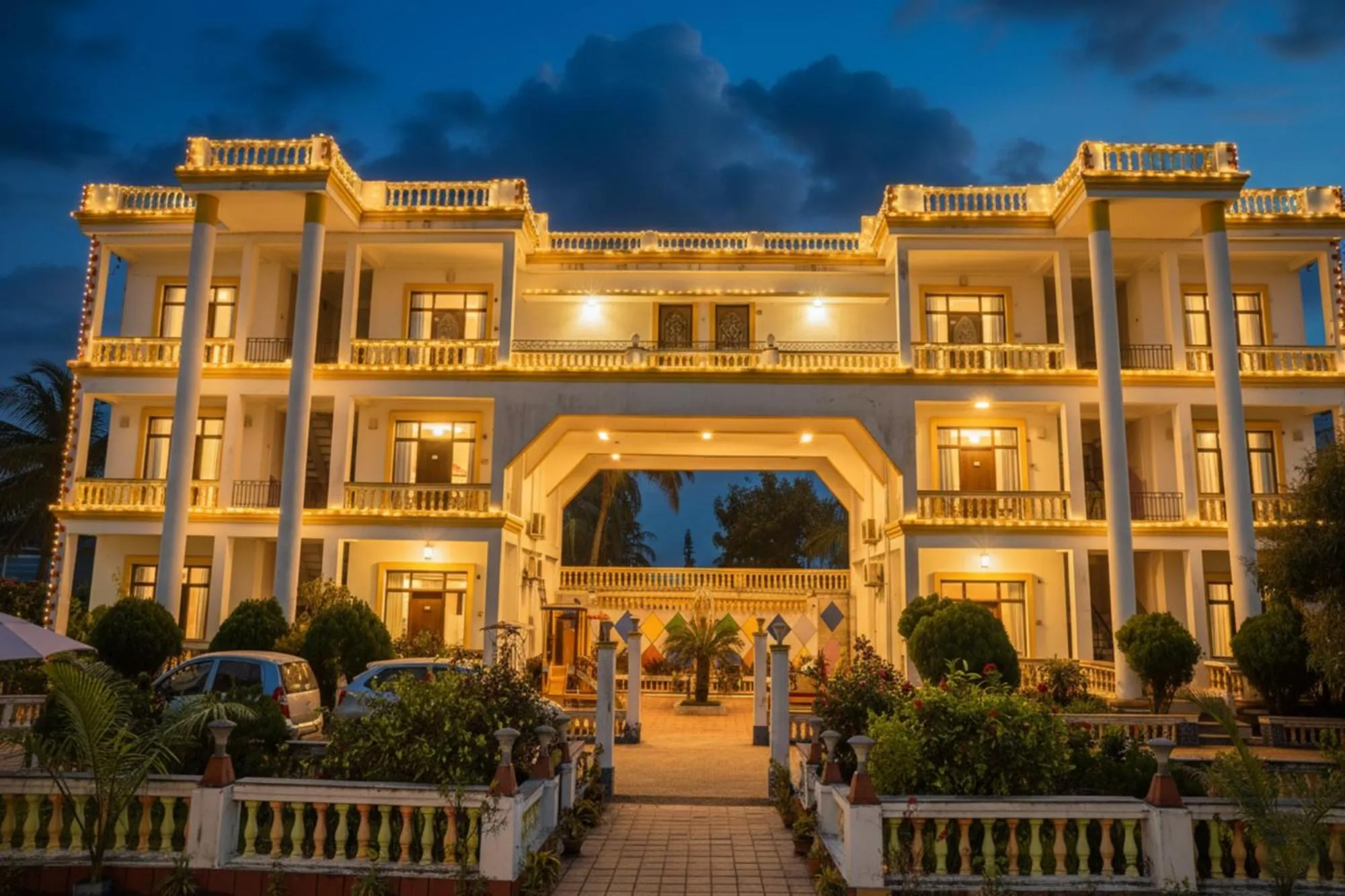 Property building in FabHotel Prime Indeedcare Resort - 500m from Bakkhali Sea Beach