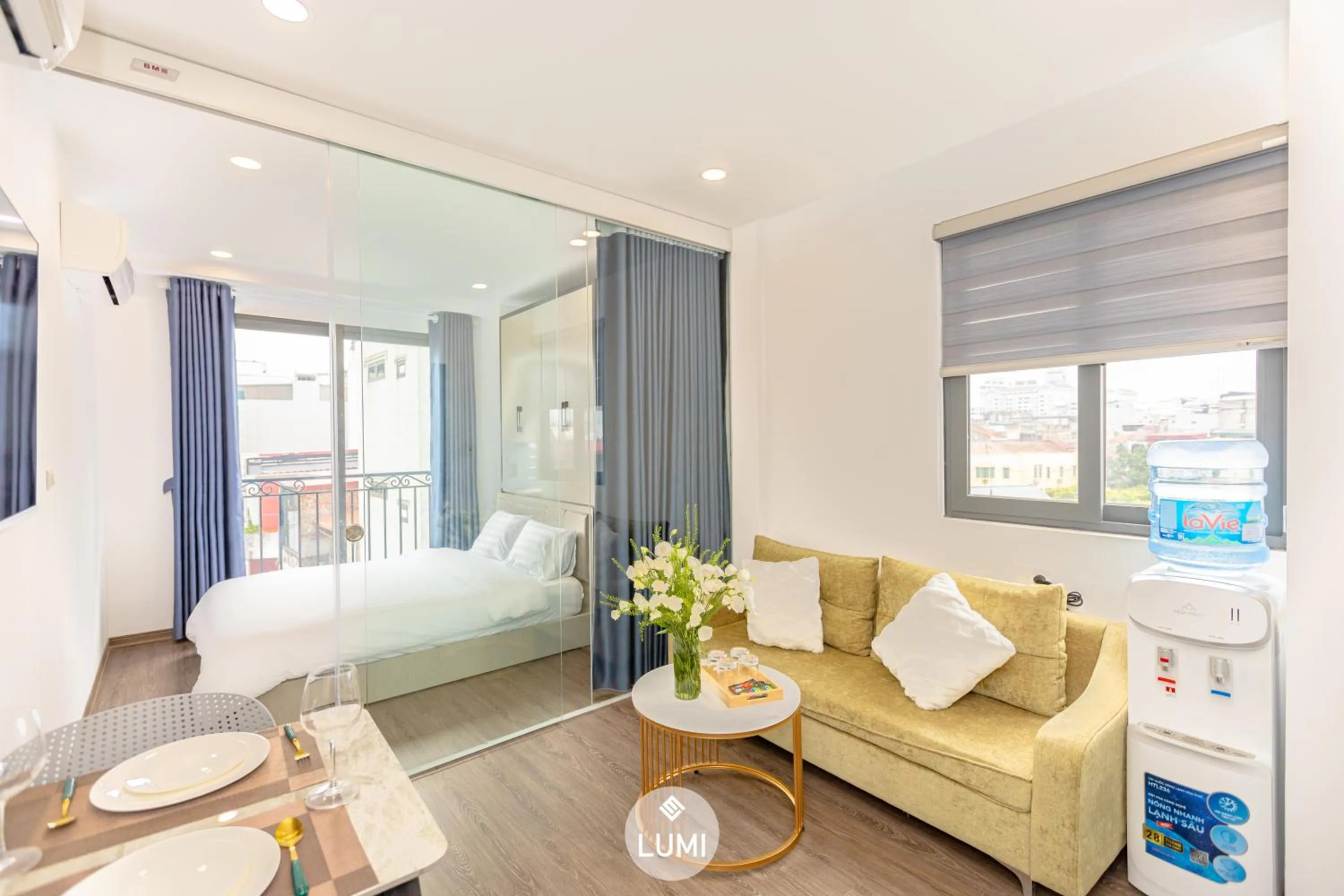 TV and multimedia, Bed in LUMI Hotel & Apartment