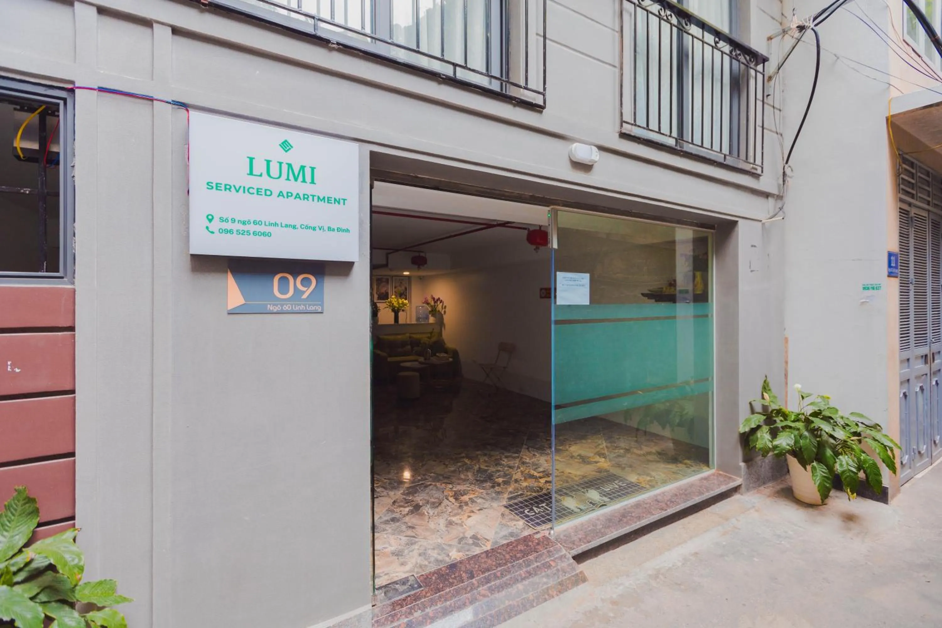 Property building in LUMI Hotel & Apartment