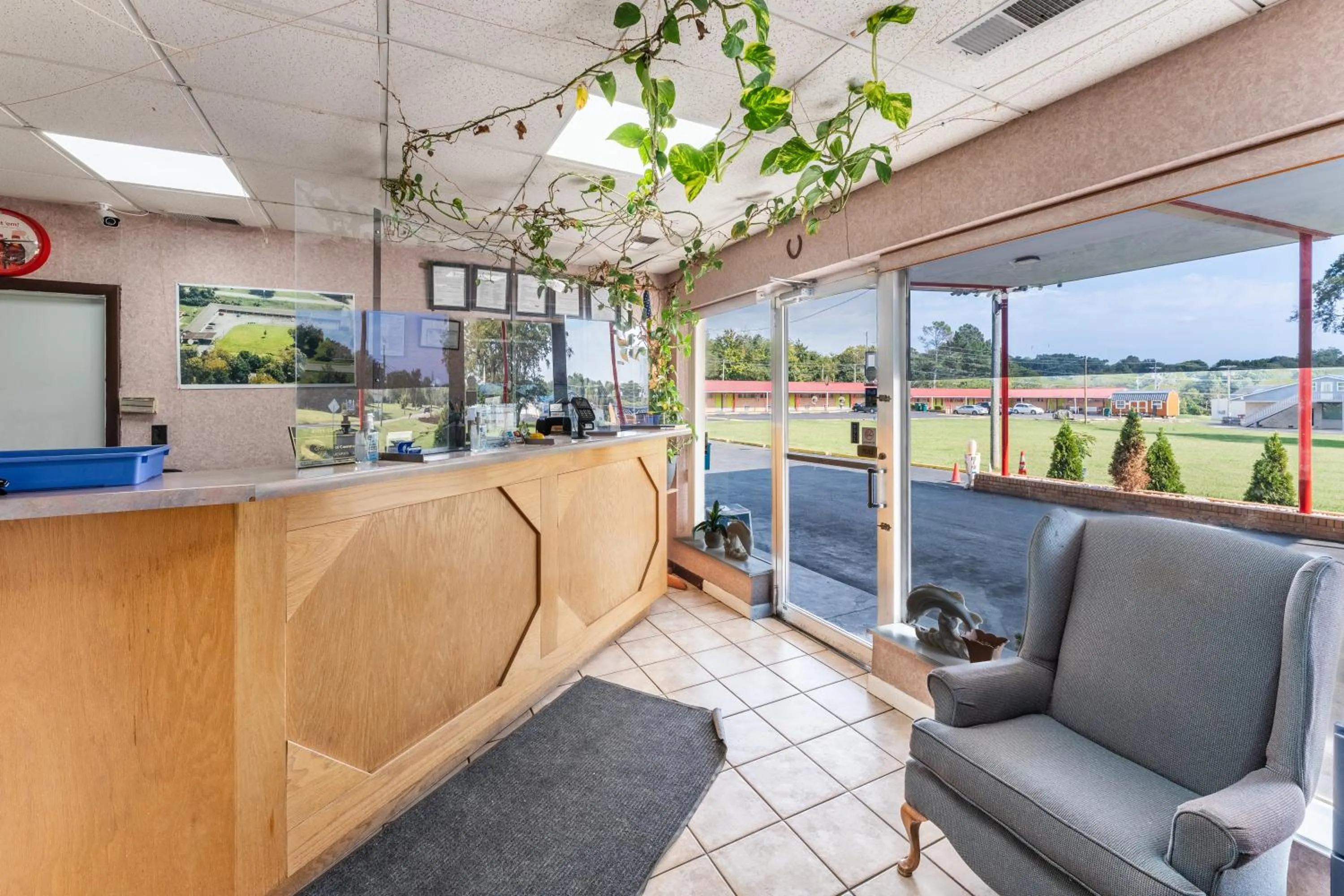 Lobby or reception in Budget Inn Pulaski