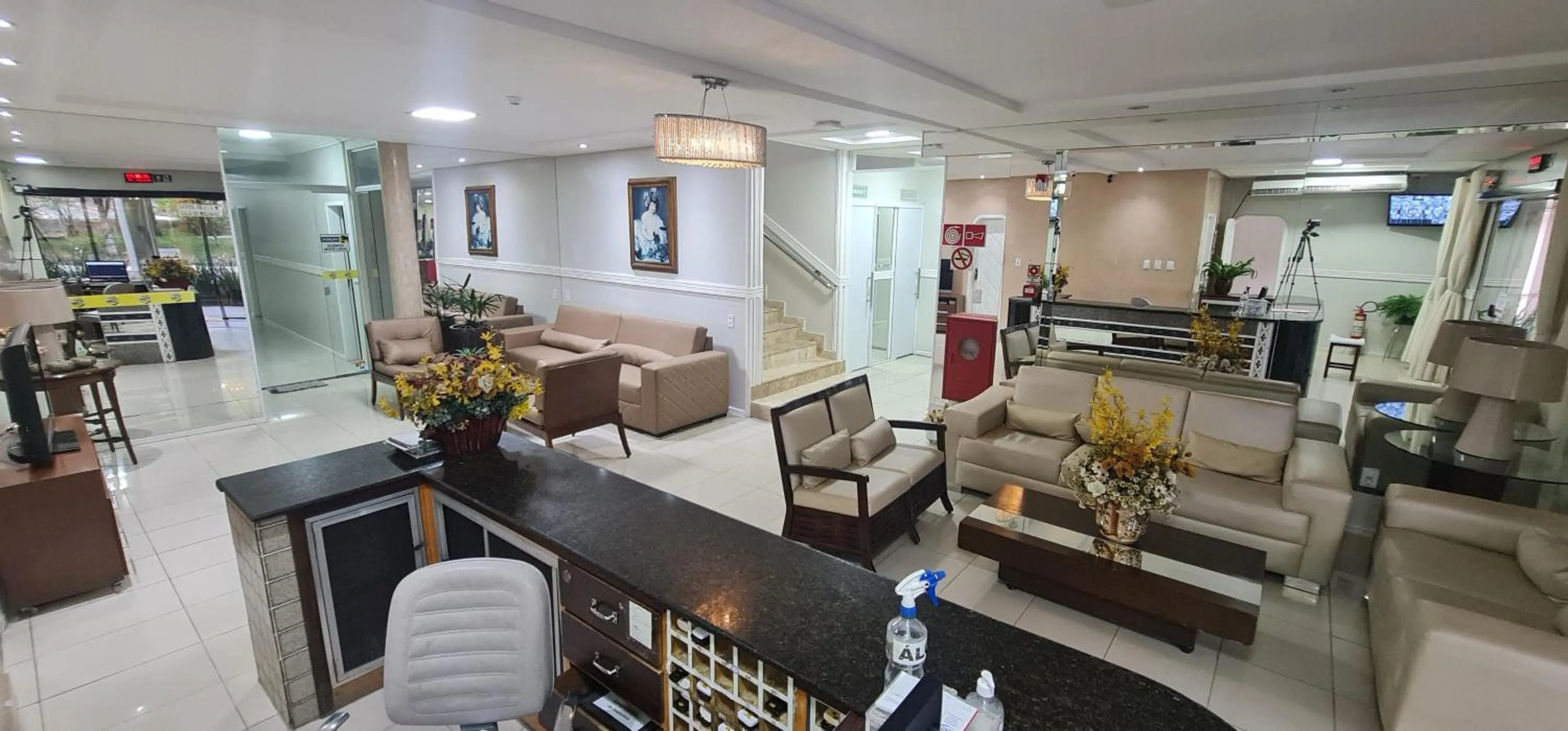 Lobby or reception in Faixa Hotel