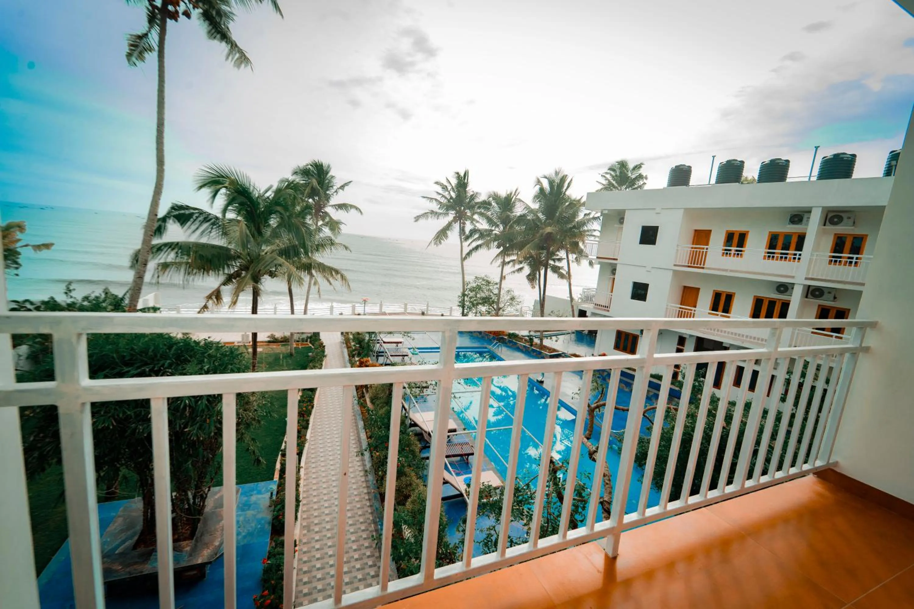 Property building in Skylar Seaview Beach Resort & Ayurveda Varkala