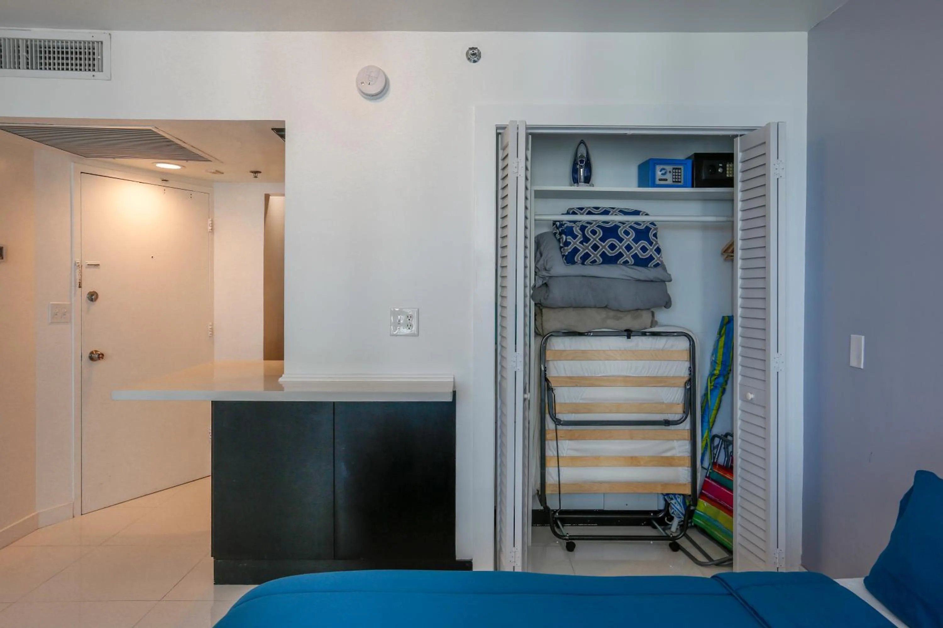 Bathroom, Bed in Miami Beach Apartments by MiaRentals