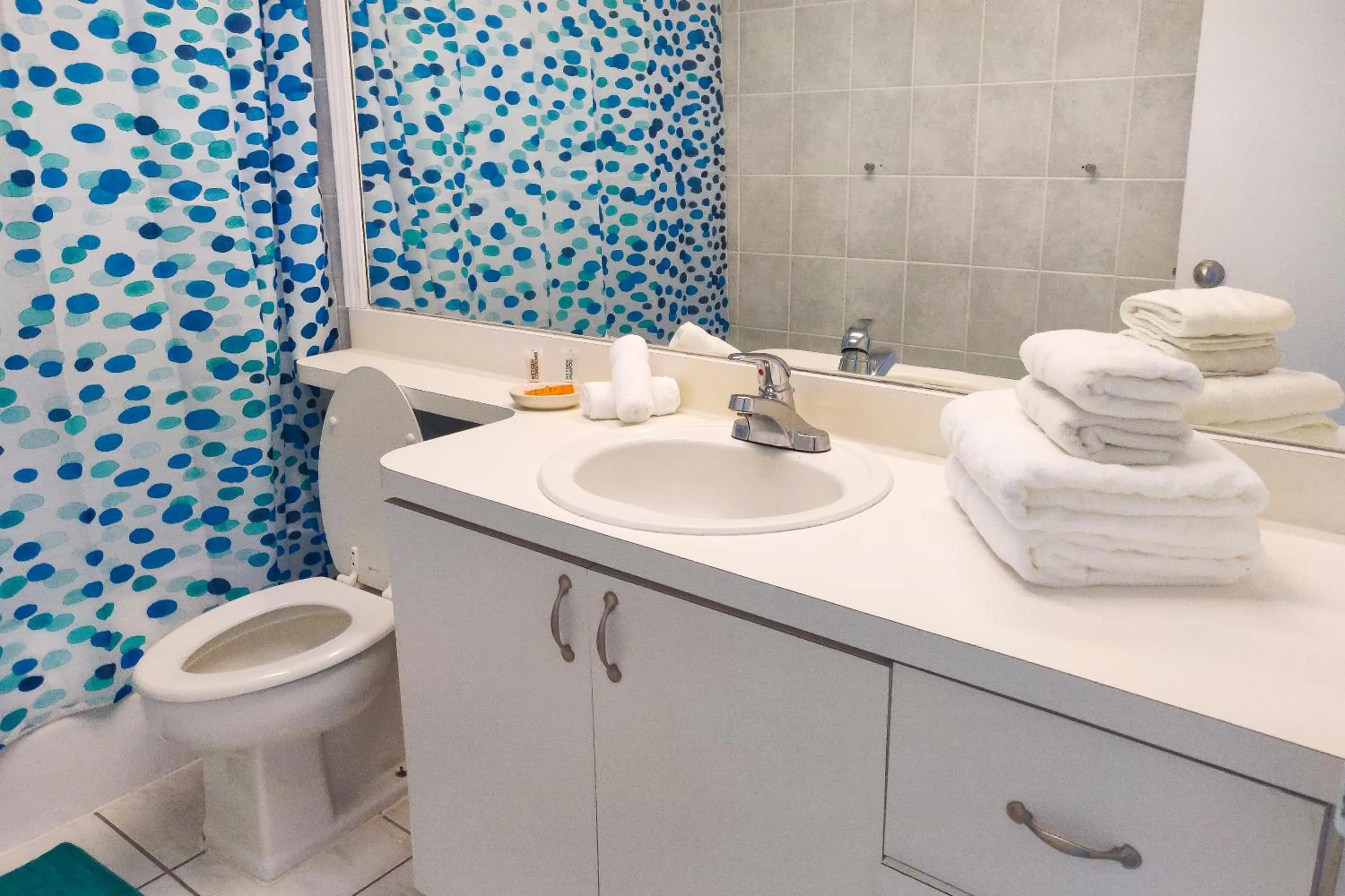 Bathroom in Miami Beach Apartments by MiaRentals