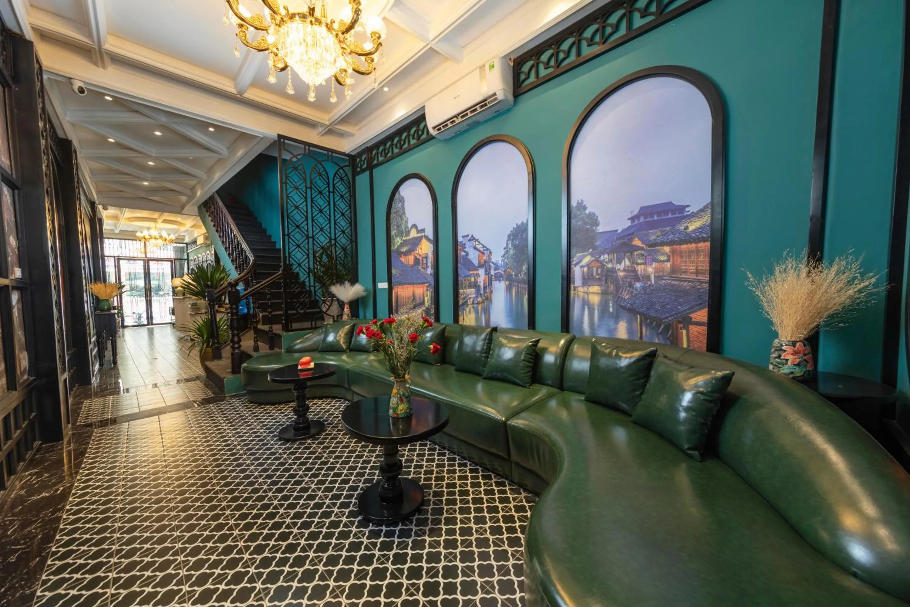 Living room in Madelise Amica Hotel and Travel