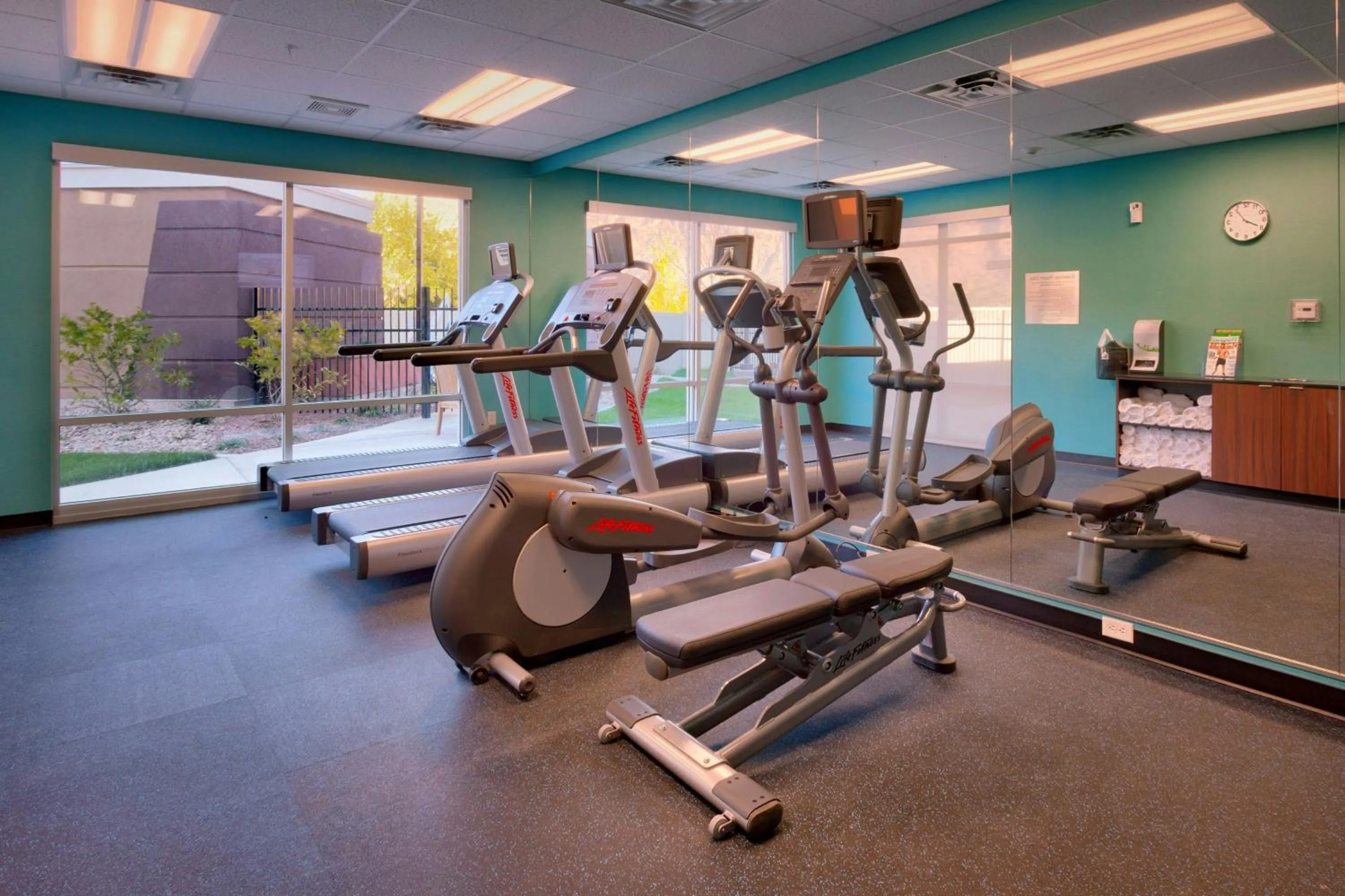 Fitness centre/facilities in Fairfield Inn & Suites by Marriott Moab