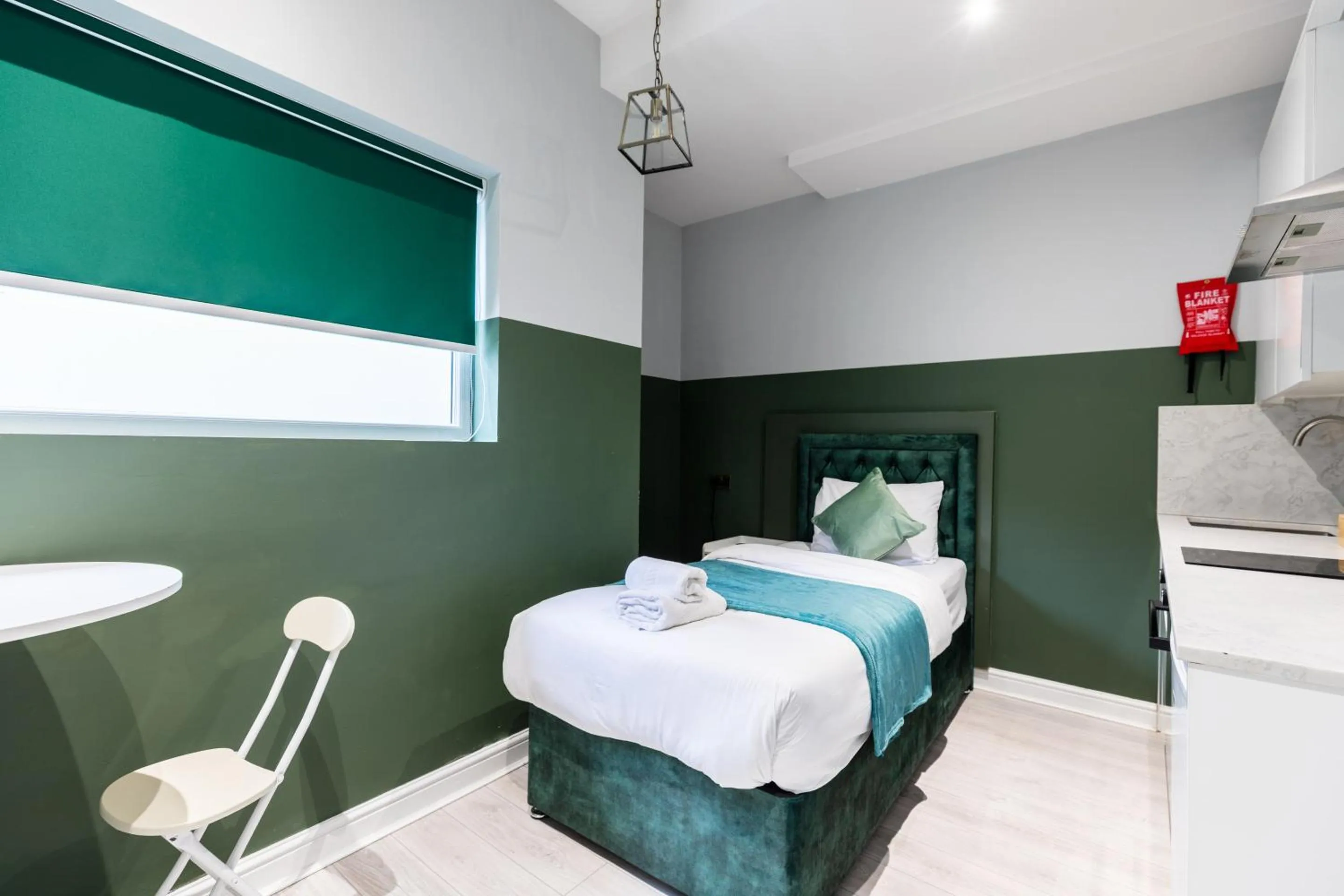Bedroom, Bed in The Chapter Hotels - Finsbury Park