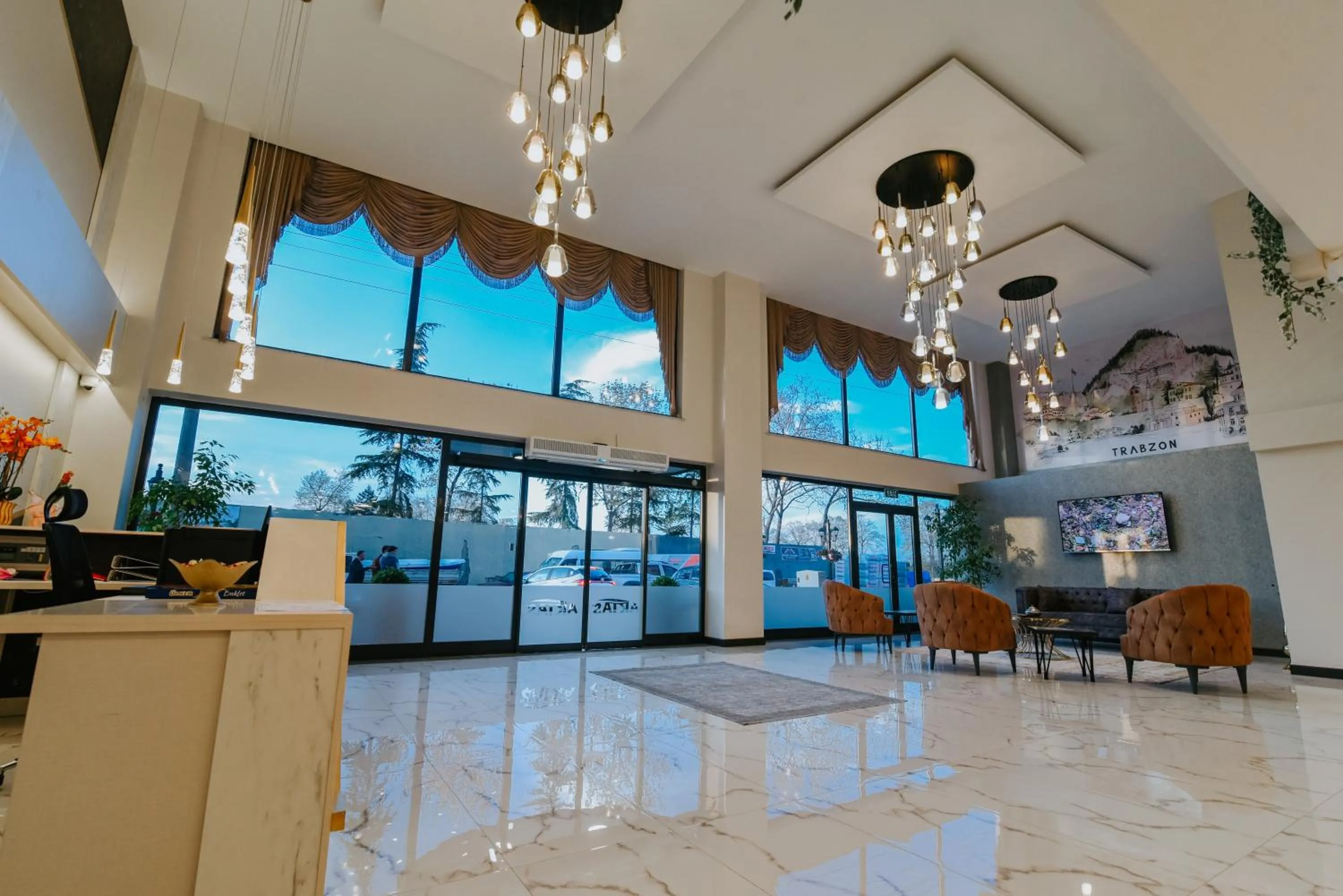 Lobby or reception in Aktaş Lights Hotel