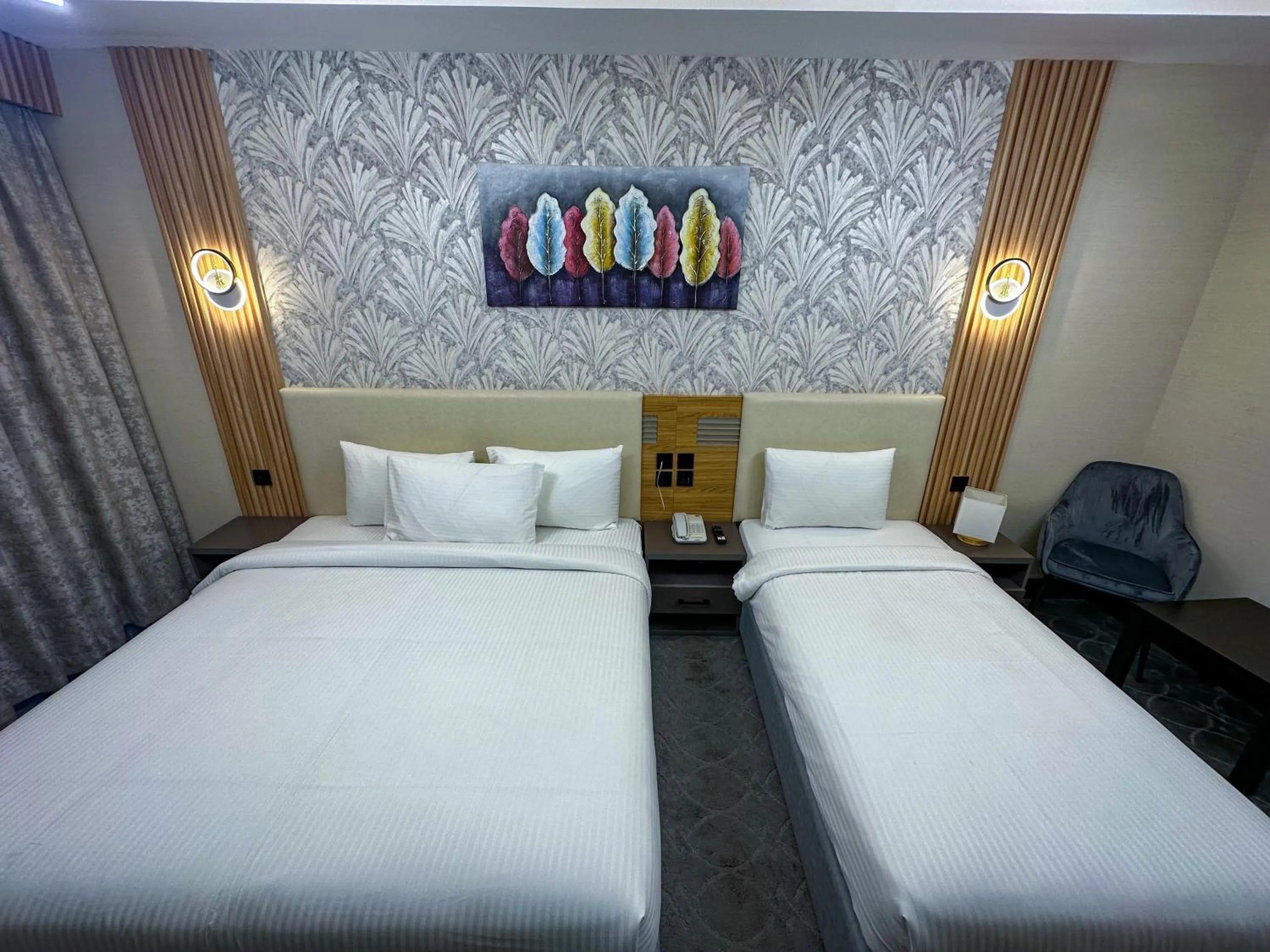 Photo of the whole room, Bed in GOLD SKY AVENUE HOTEL