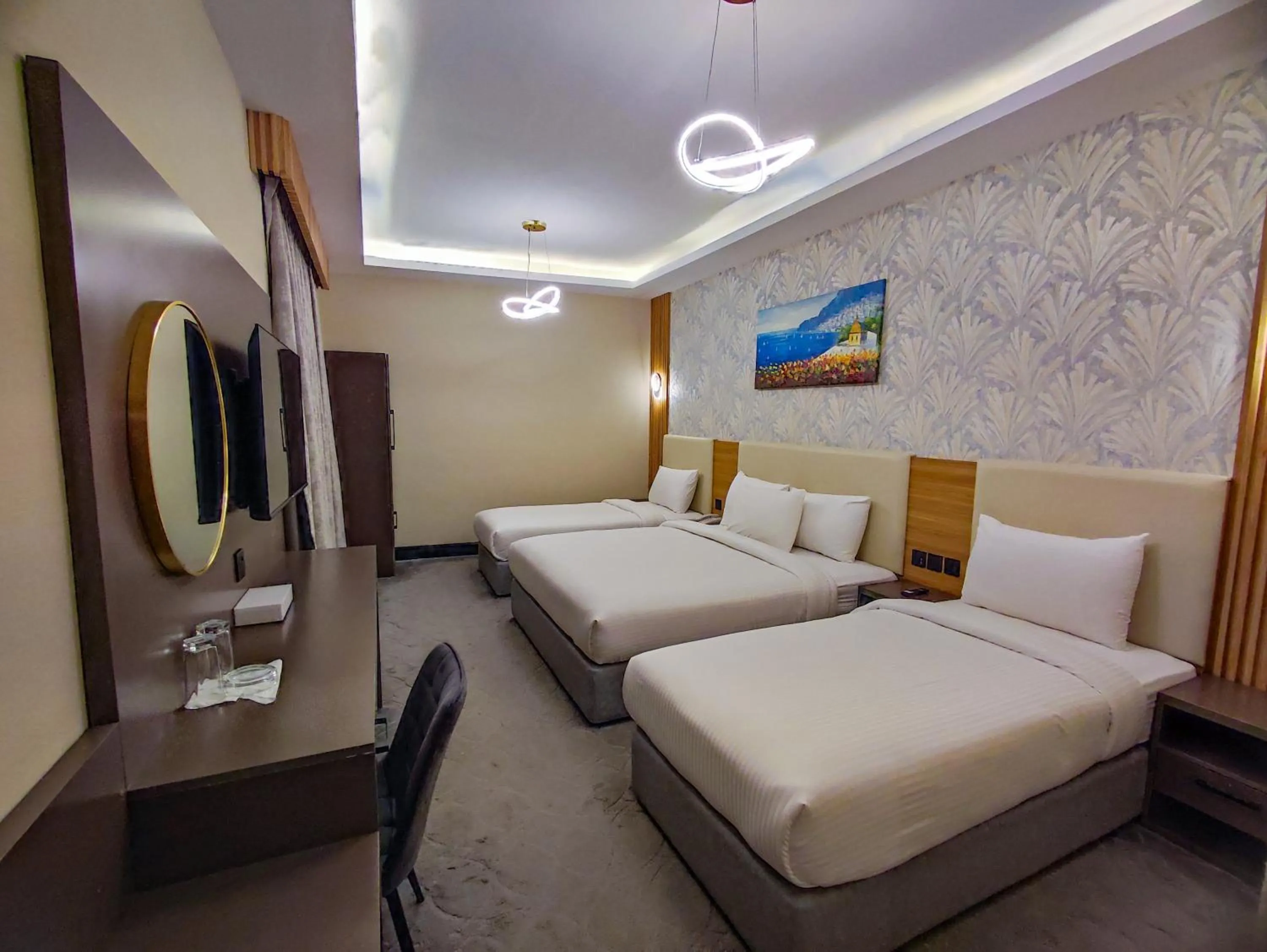 Photo of the whole room, Bed in GOLD SKY AVENUE HOTEL