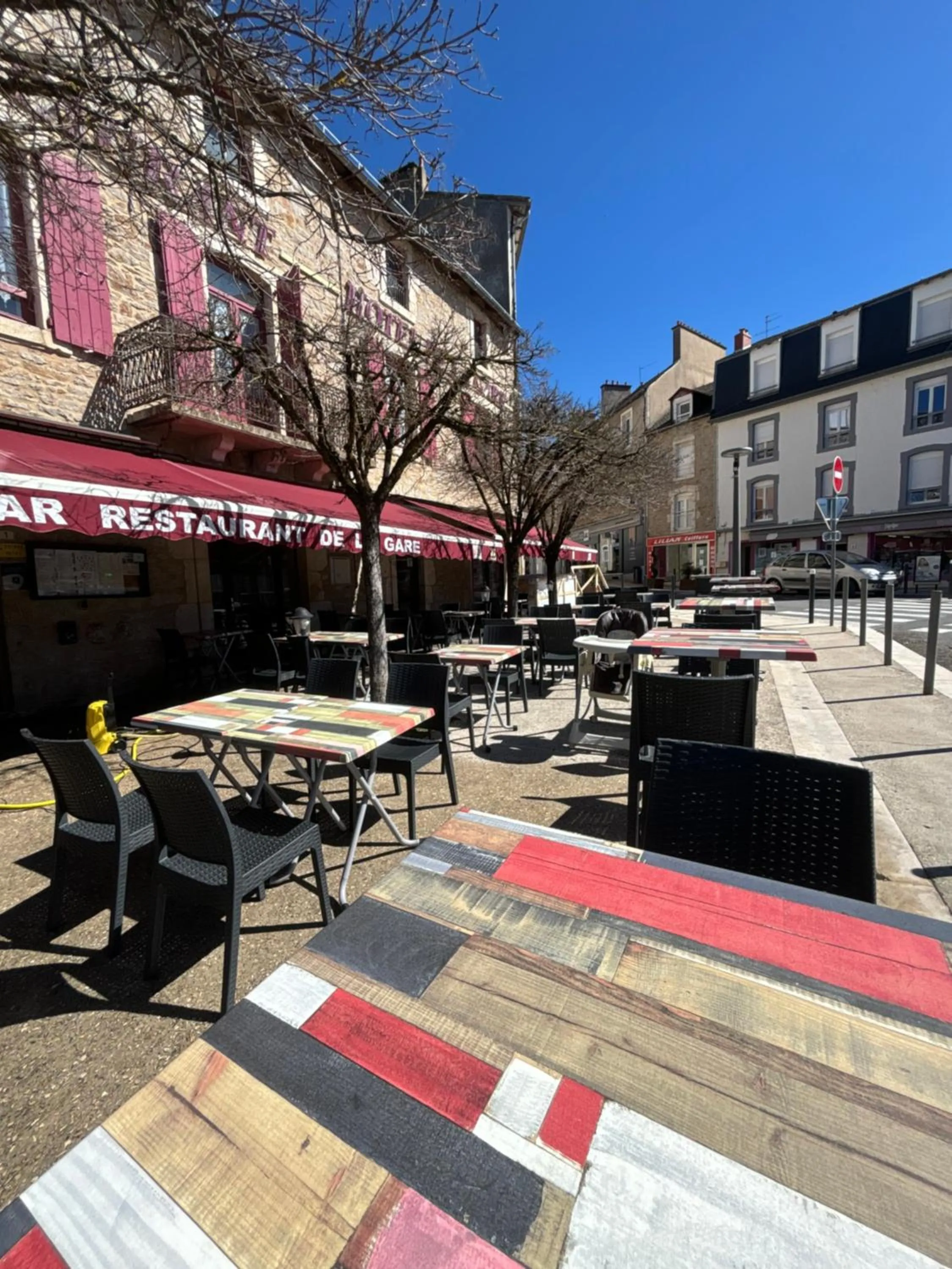 Property building in Hôtel de la Gare Sévérac