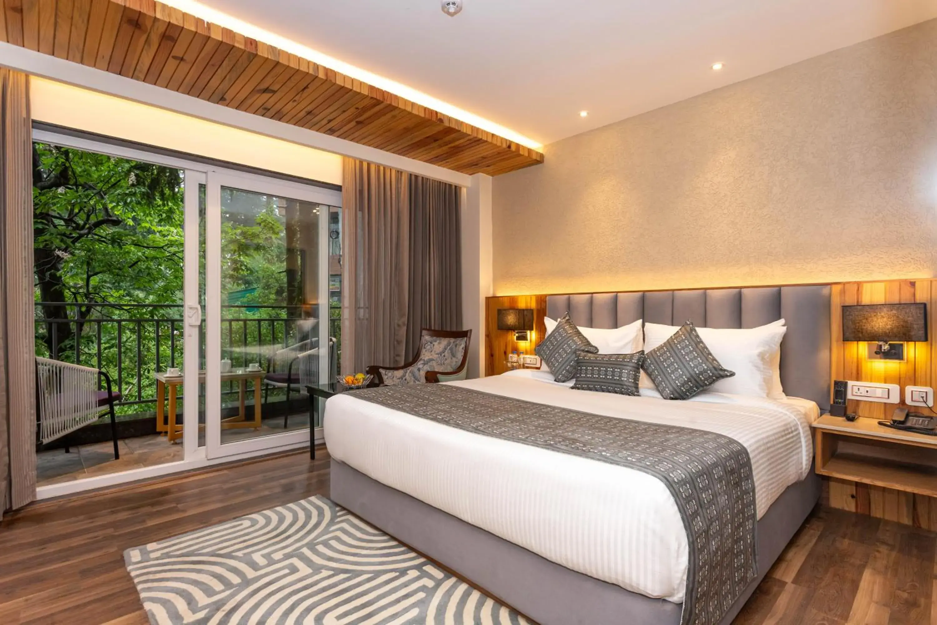 Superior Room with Balcony in The Belvedere Himalayan Retreat, Mcleodganj, Dharamshala - By Leisure Hotels Superior Room with Balcony in The Belvedere Himalayan Retreat, Mcleodganj, Dharamshala - By Leisure Hotels