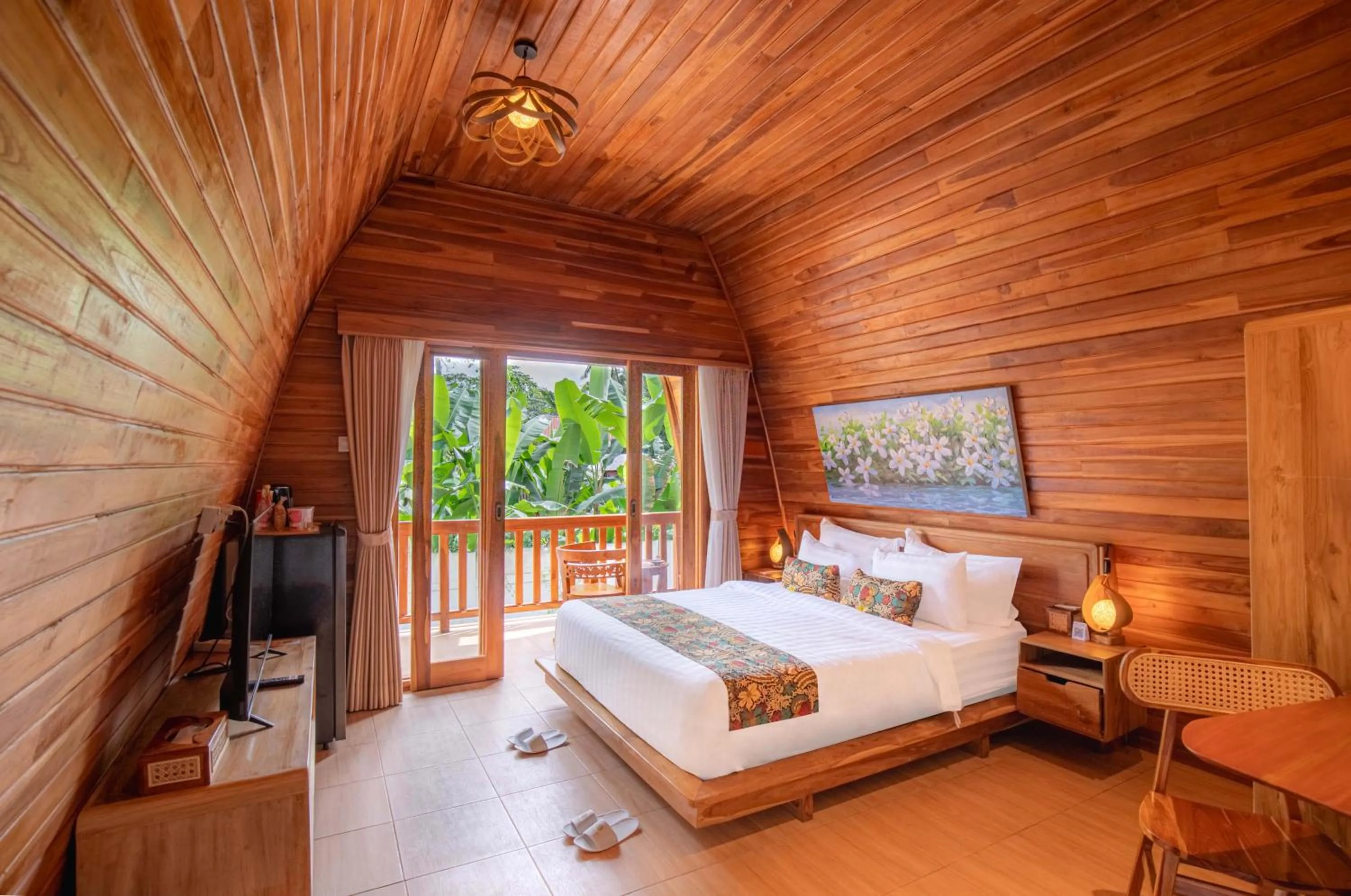 Double Room with Balcony in Uma Nandhi Villa Ubud