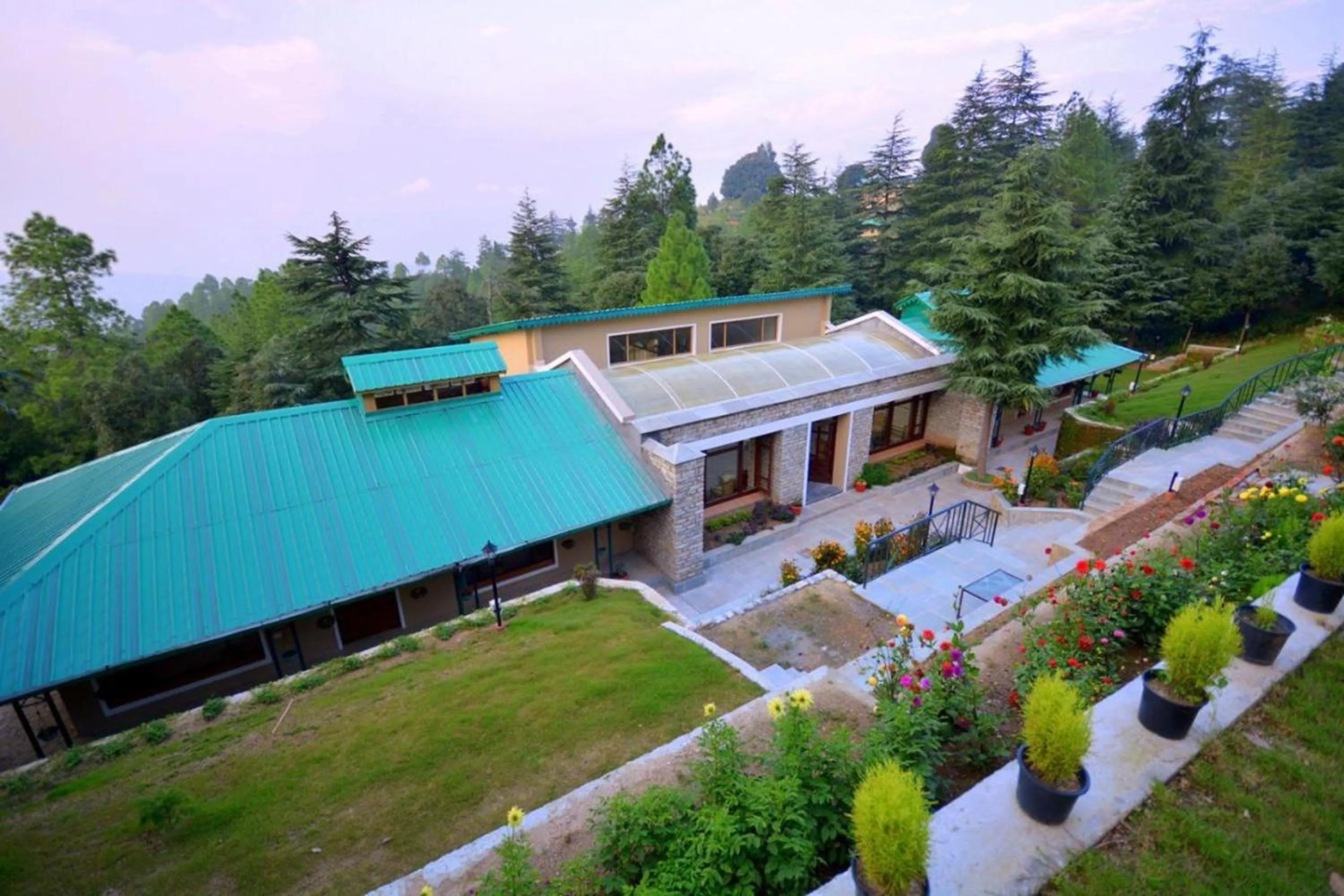 Property building in Anant Rasa Resort - Ranikhet