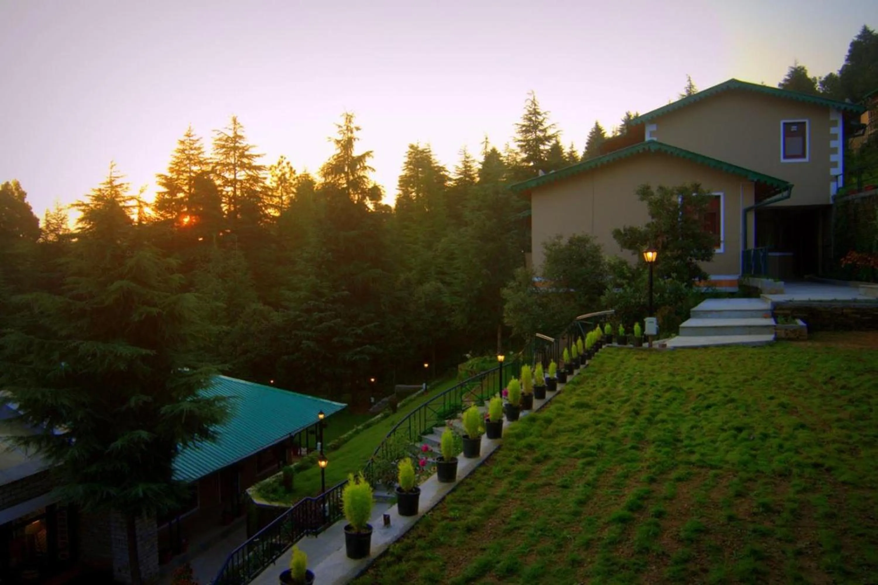 Property building in Anant Rasa Resort - Ranikhet