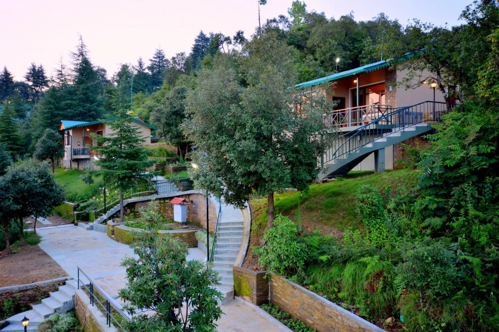 Property building in Anant Rasa Resort - Ranikhet