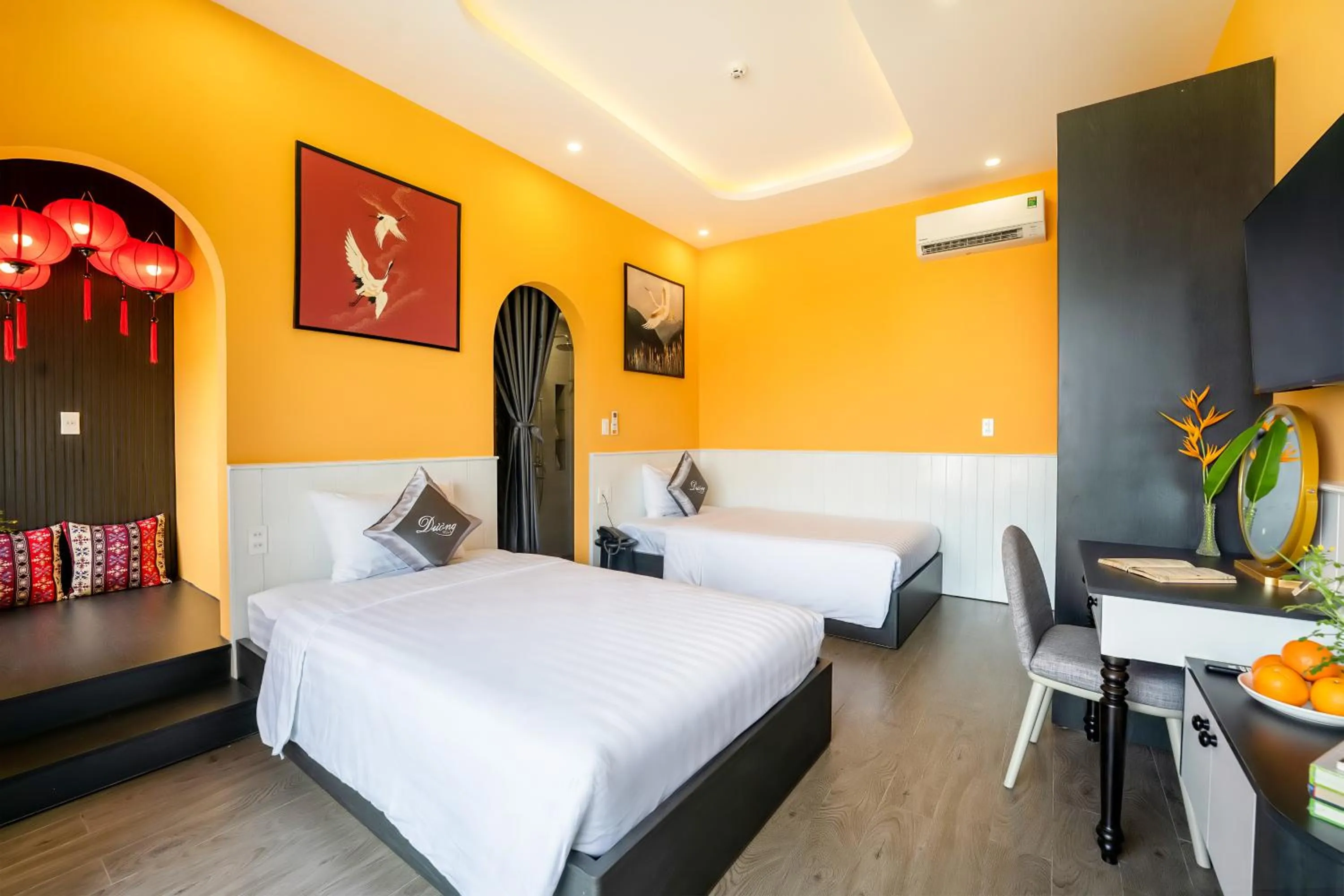 Bed in Dương Villa