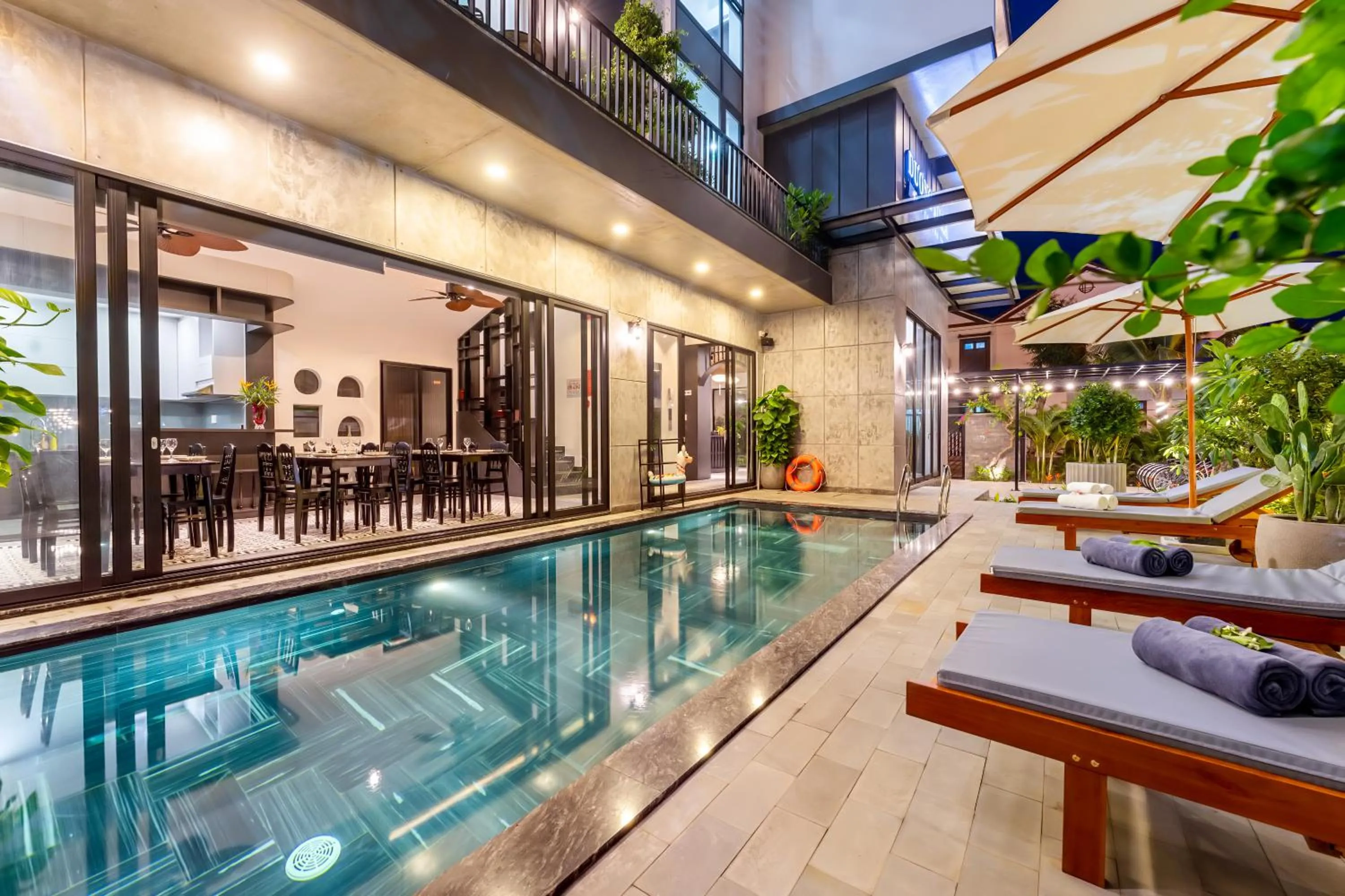 Patio in Dương Villa