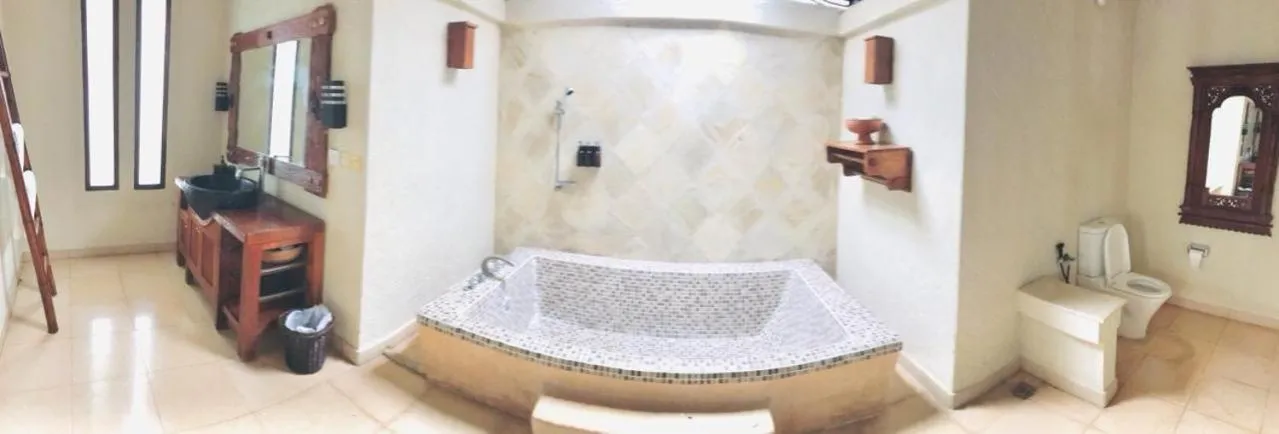 Bed in Imaj Private Villas