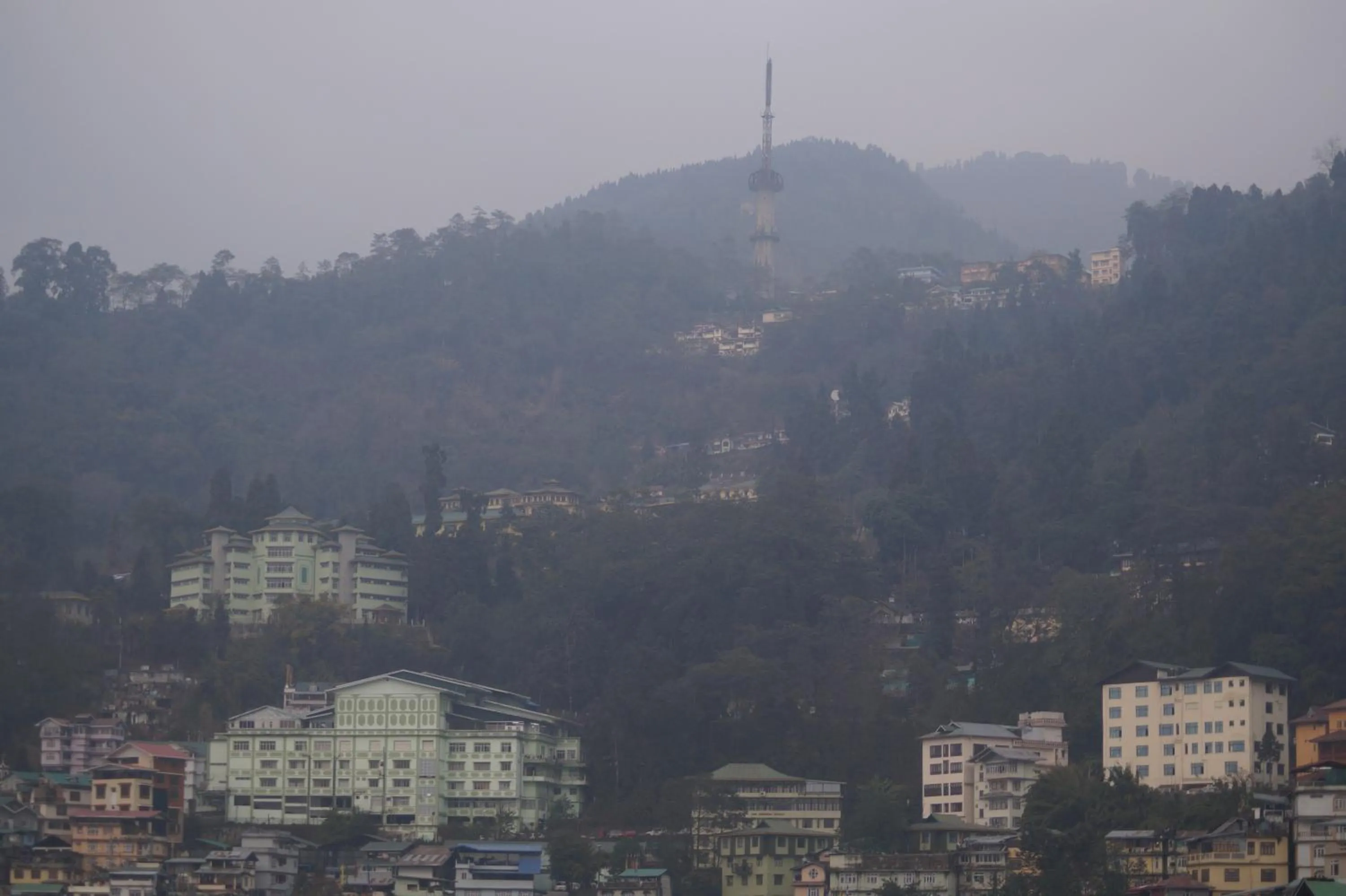 Mountain view in Hotel Renam