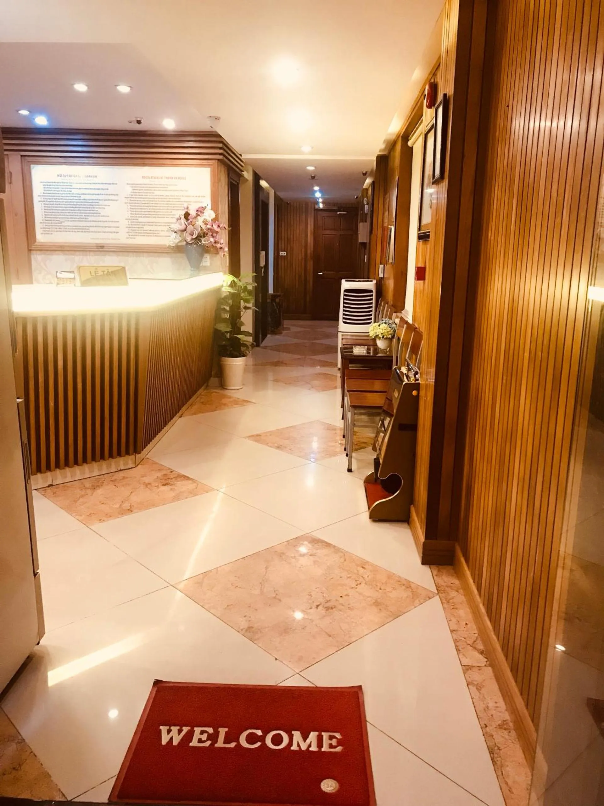 Property building in Thanh An Hotel