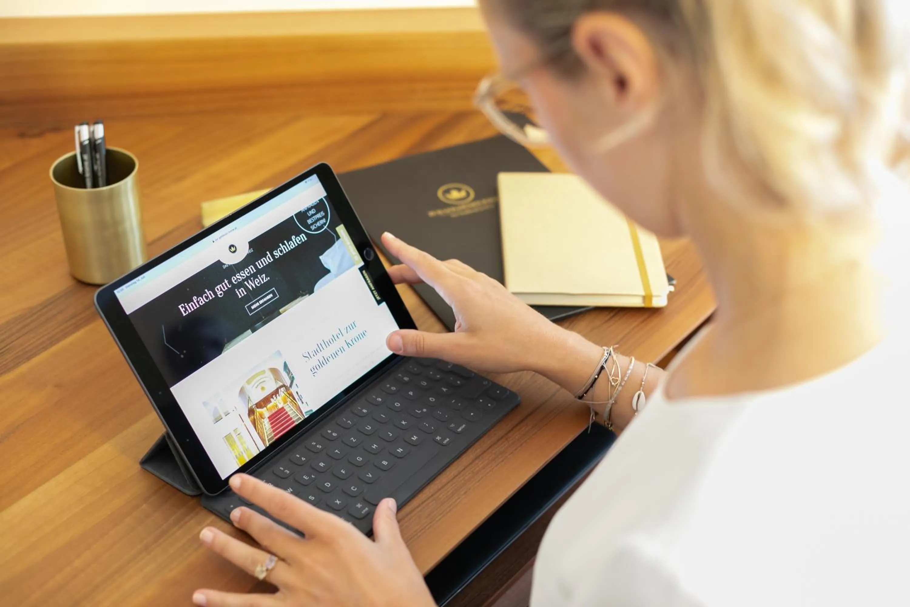 Photo of the whole room in Stadthotel zur goldenen Krone