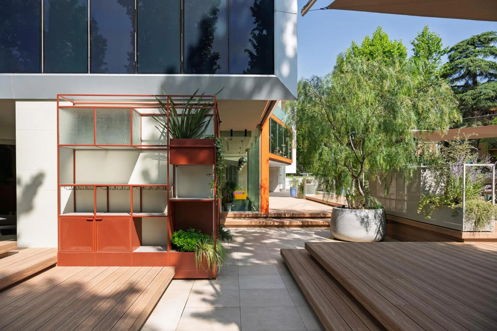 Garden in Hotel Aria