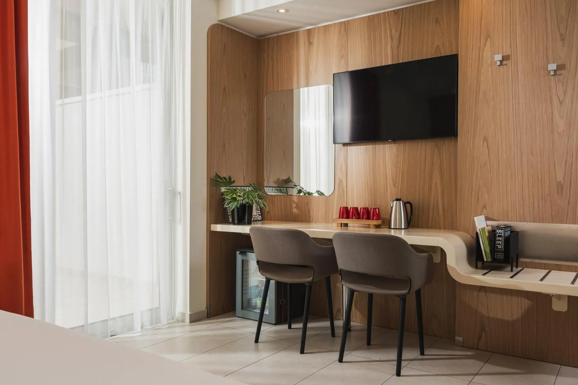 Coffee/tea facilities in Hotel Aria