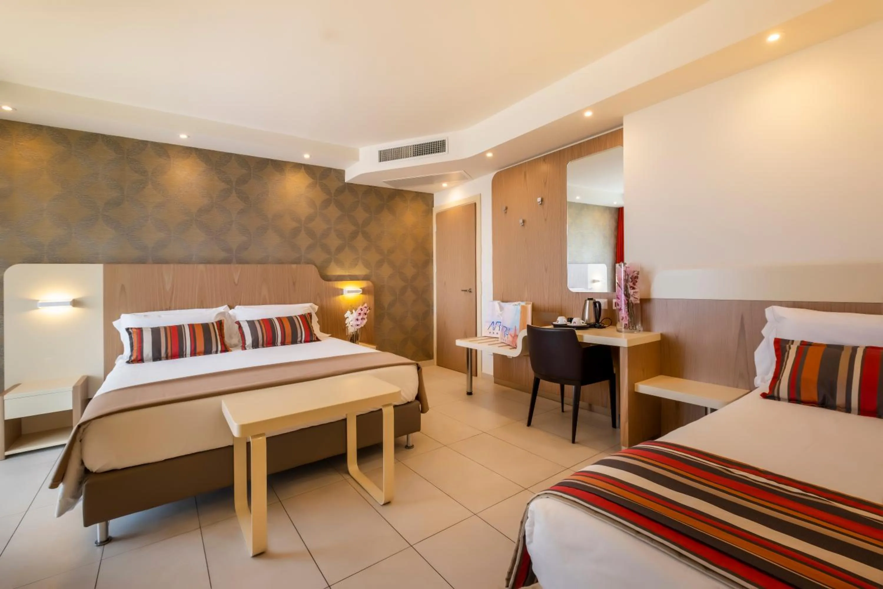 Bedroom, Bed in Hotel Aria