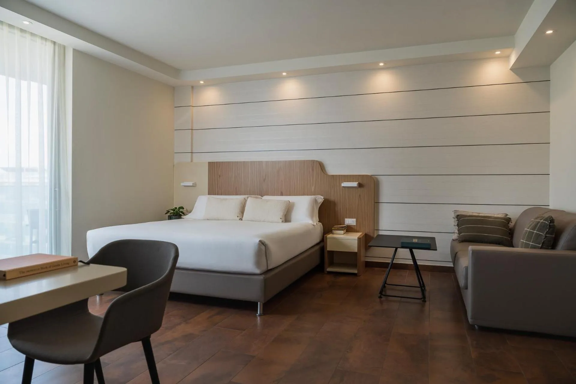 Bedroom, Bed in Hotel Aria