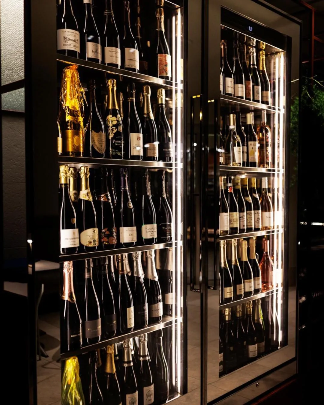 Alcoholic drinks in Hotel Aria