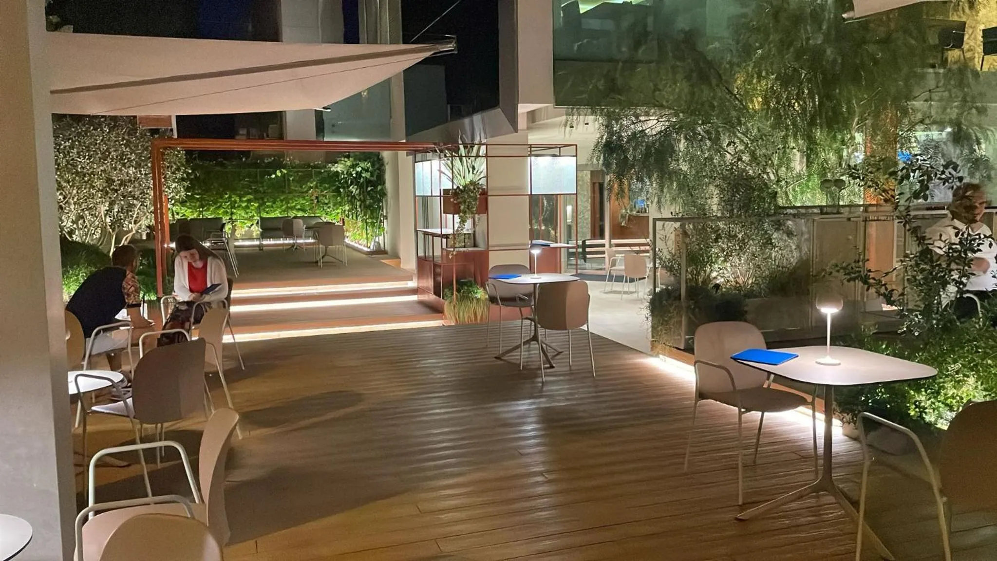 Garden in Hotel Aria